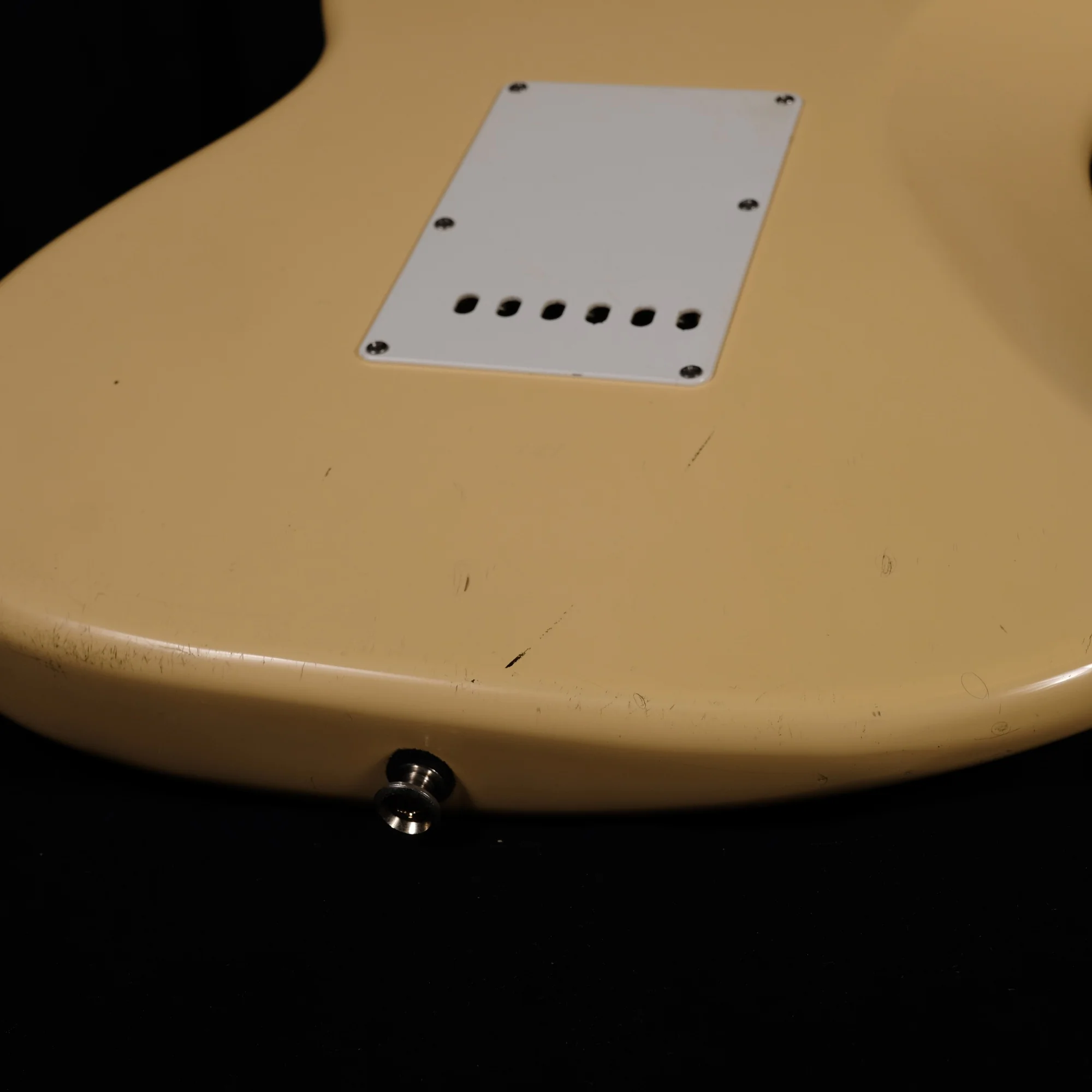 Used '93 Fender Japan Yngwie Malmsteen Signature Maple Neck Stratocaster Vintage White W/ Bag CIJ - Image 9