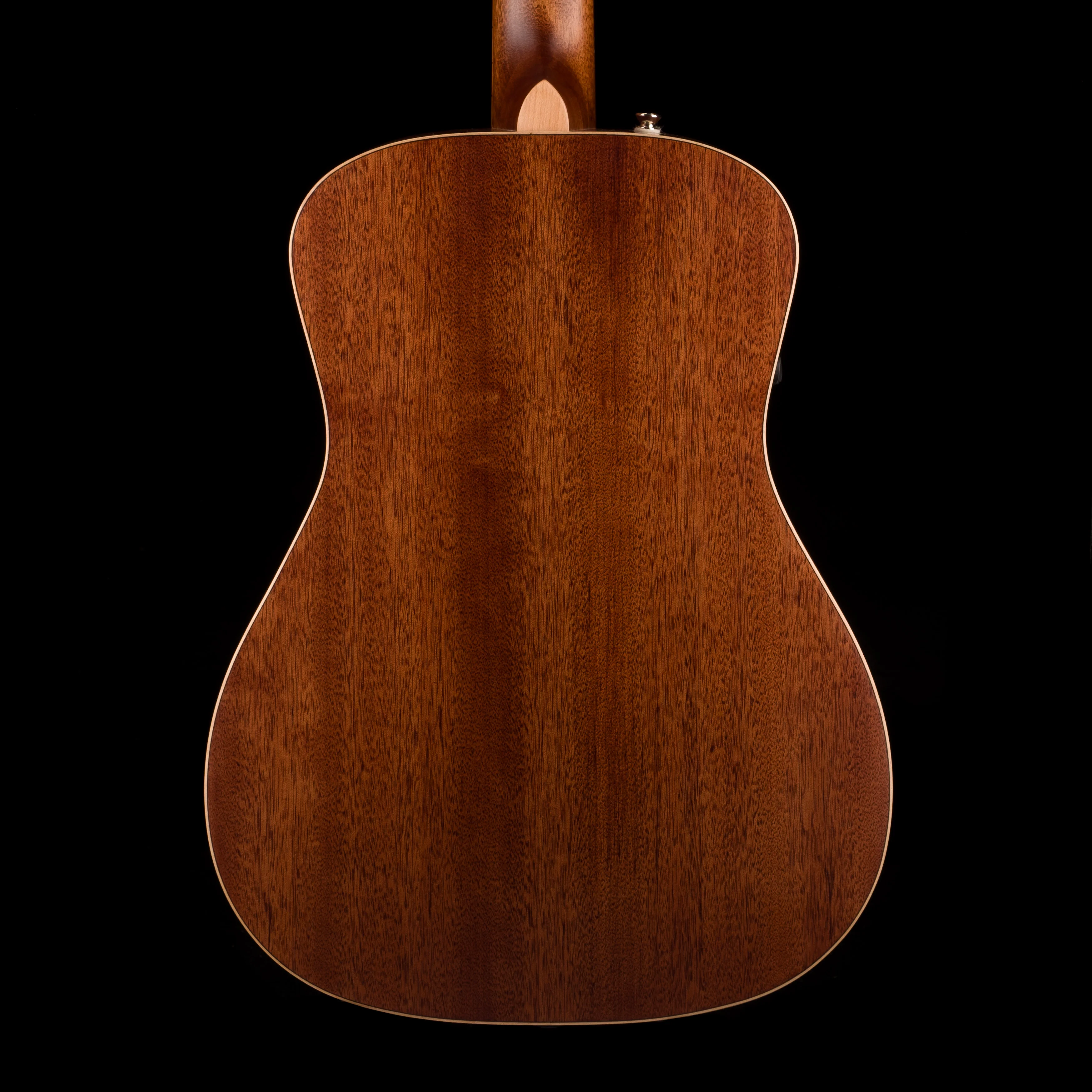 Used Fender Malibu Special All Mahogany Natural Acoustic Guitar With Gig Bag - Image 2