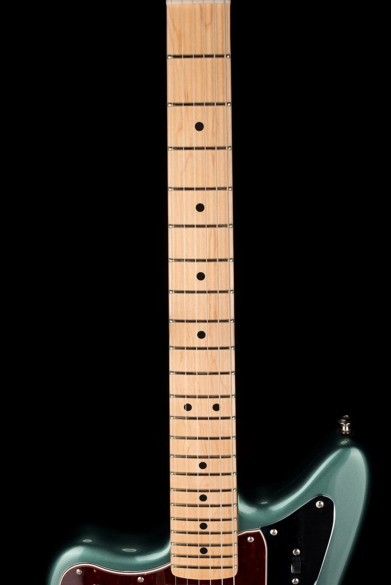 Used Fender Mod Shop Jaguar Left-Handed Sherwood Green With Case - Image 11