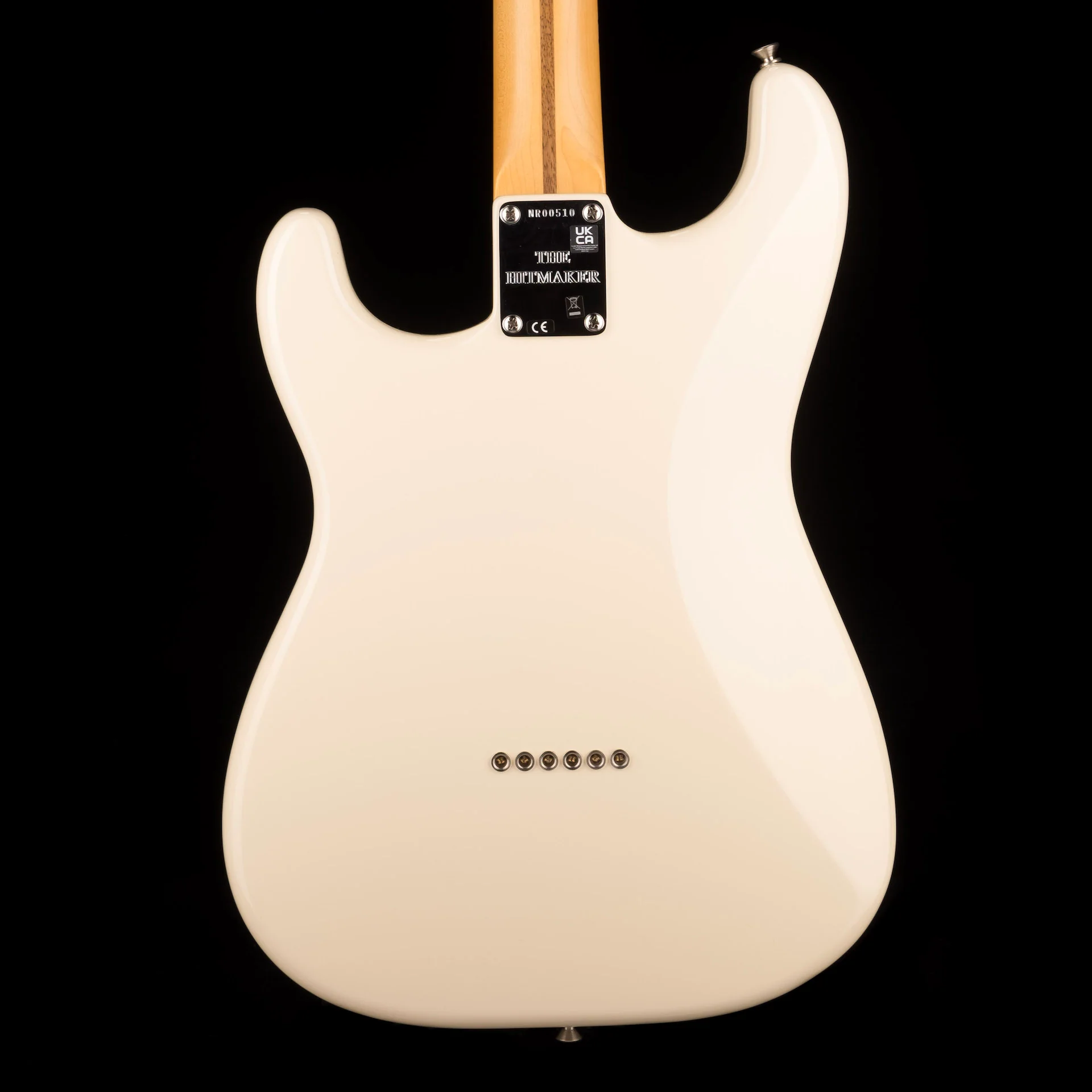 Used Fender Nile Rodgers Hitmaker Stratocaster Olympic White with OHSC - Image 12