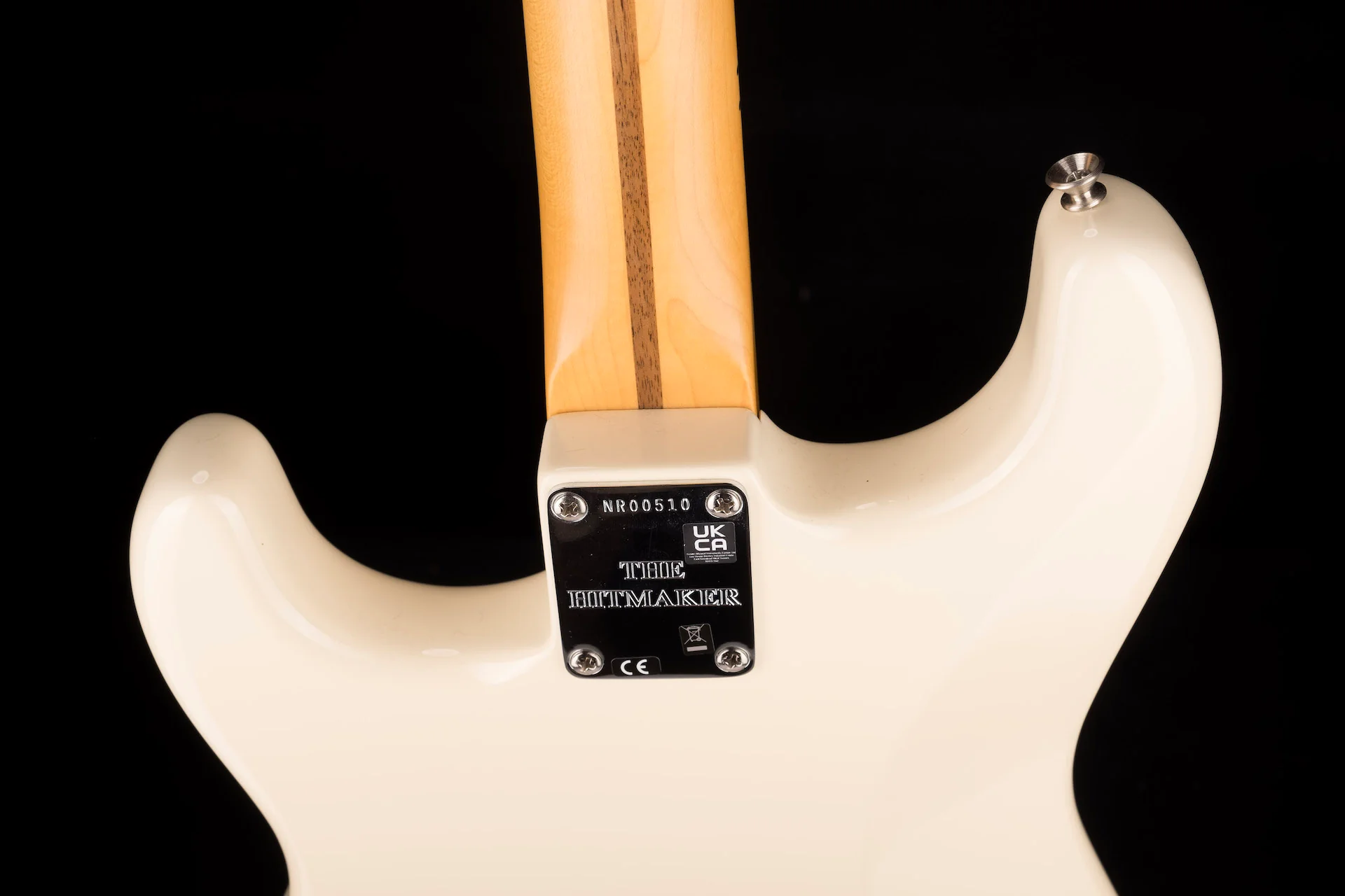 Used Fender Nile Rodgers Hitmaker Stratocaster Olympic White with OHSC - Image 14