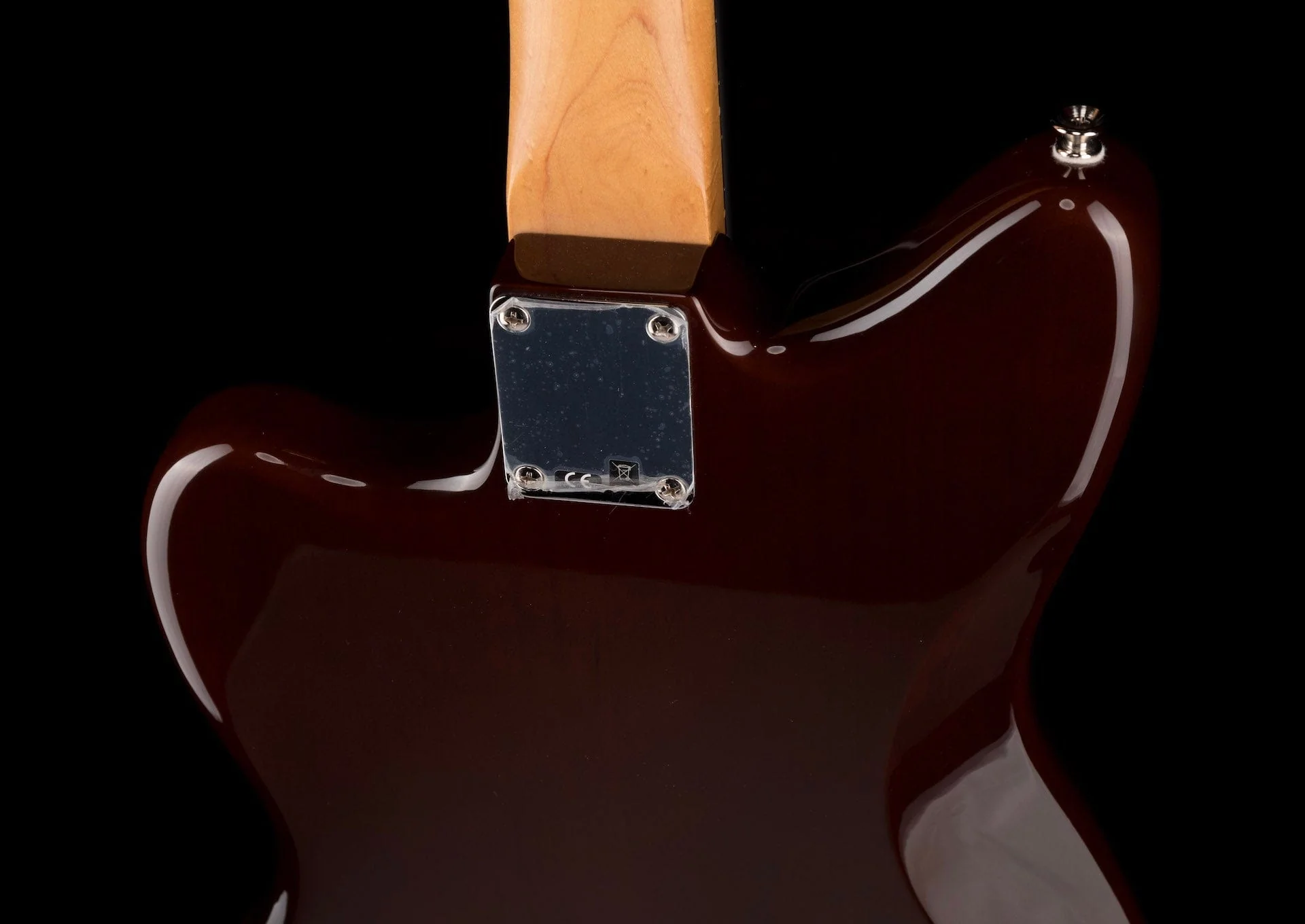 Used Fender Noventa Jazzmaster Walnut Electric Guitar With Gig Bag - Image 13