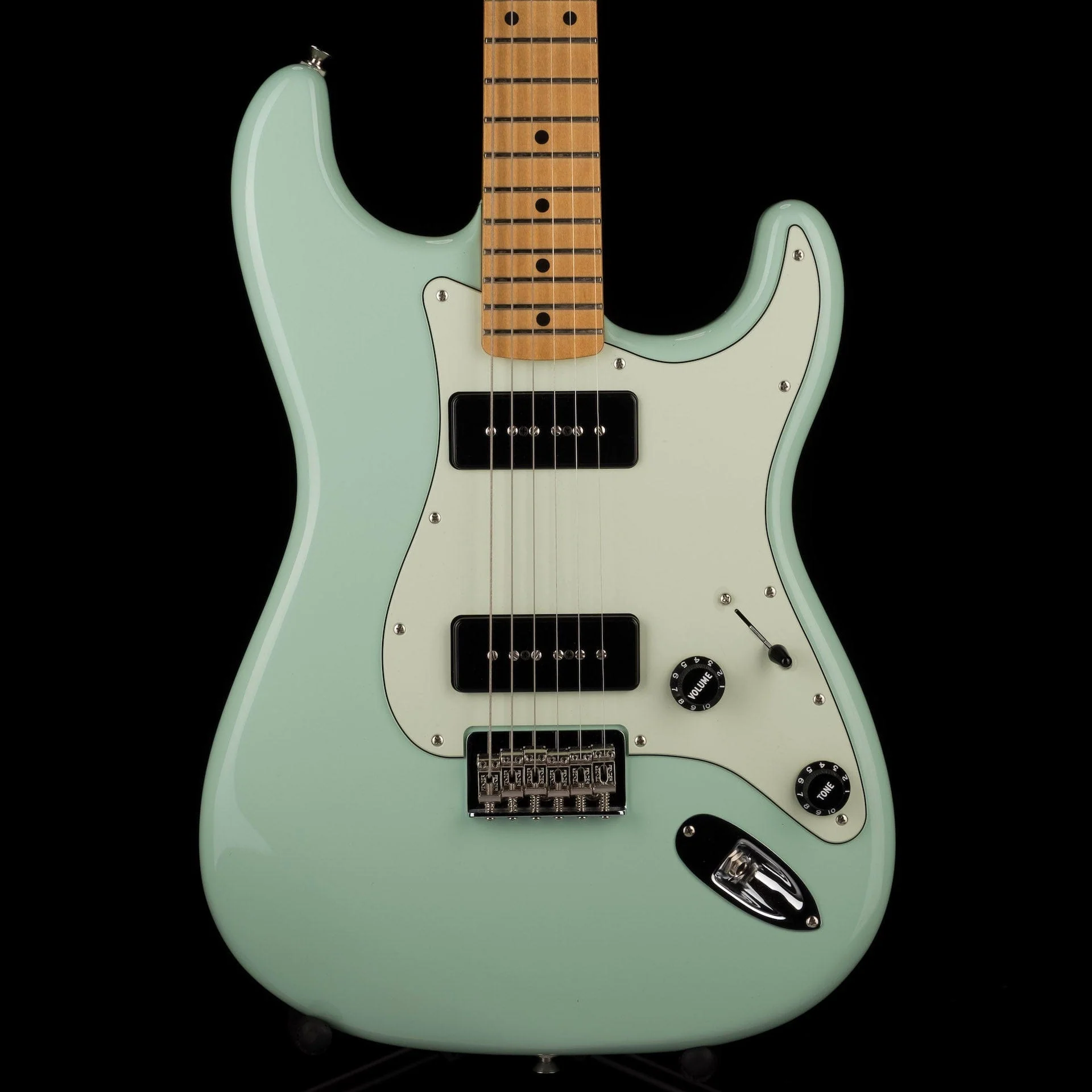 Used Fender Noventa Stratocaster Surf Green with Gig Bag
