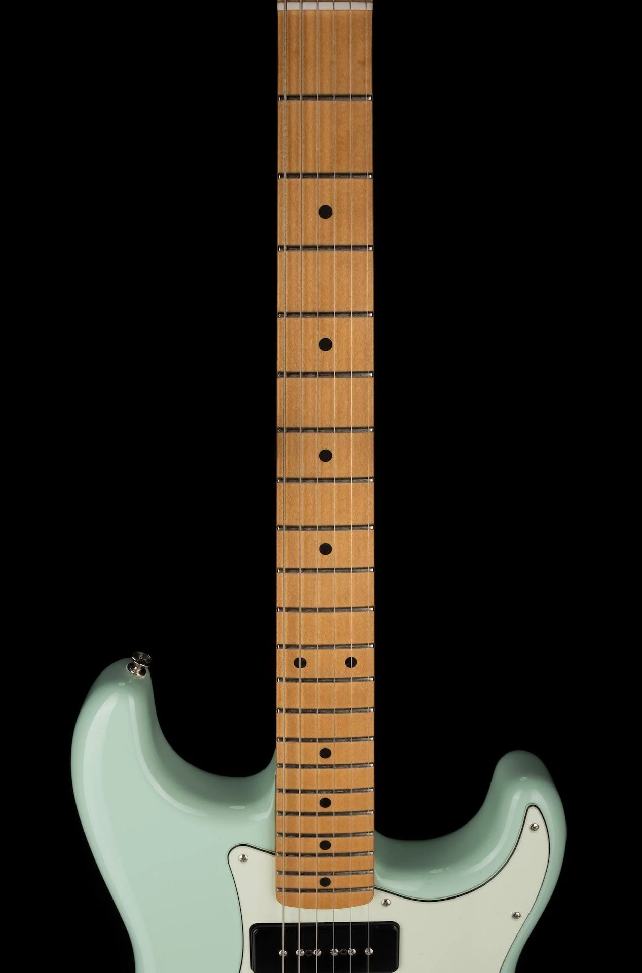 Used Fender Noventa Stratocaster Surf Green with Gig Bag - Image 10