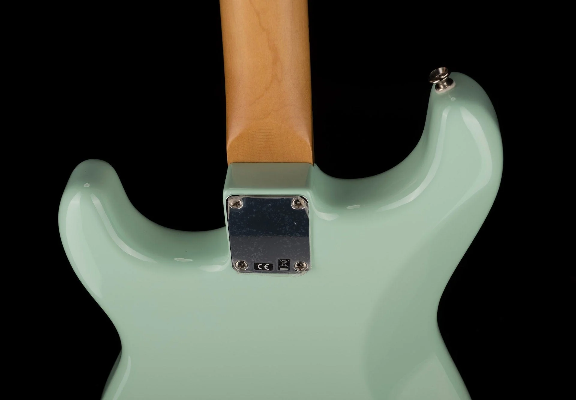 Used Fender Noventa Stratocaster Surf Green with Gig Bag - Image 14