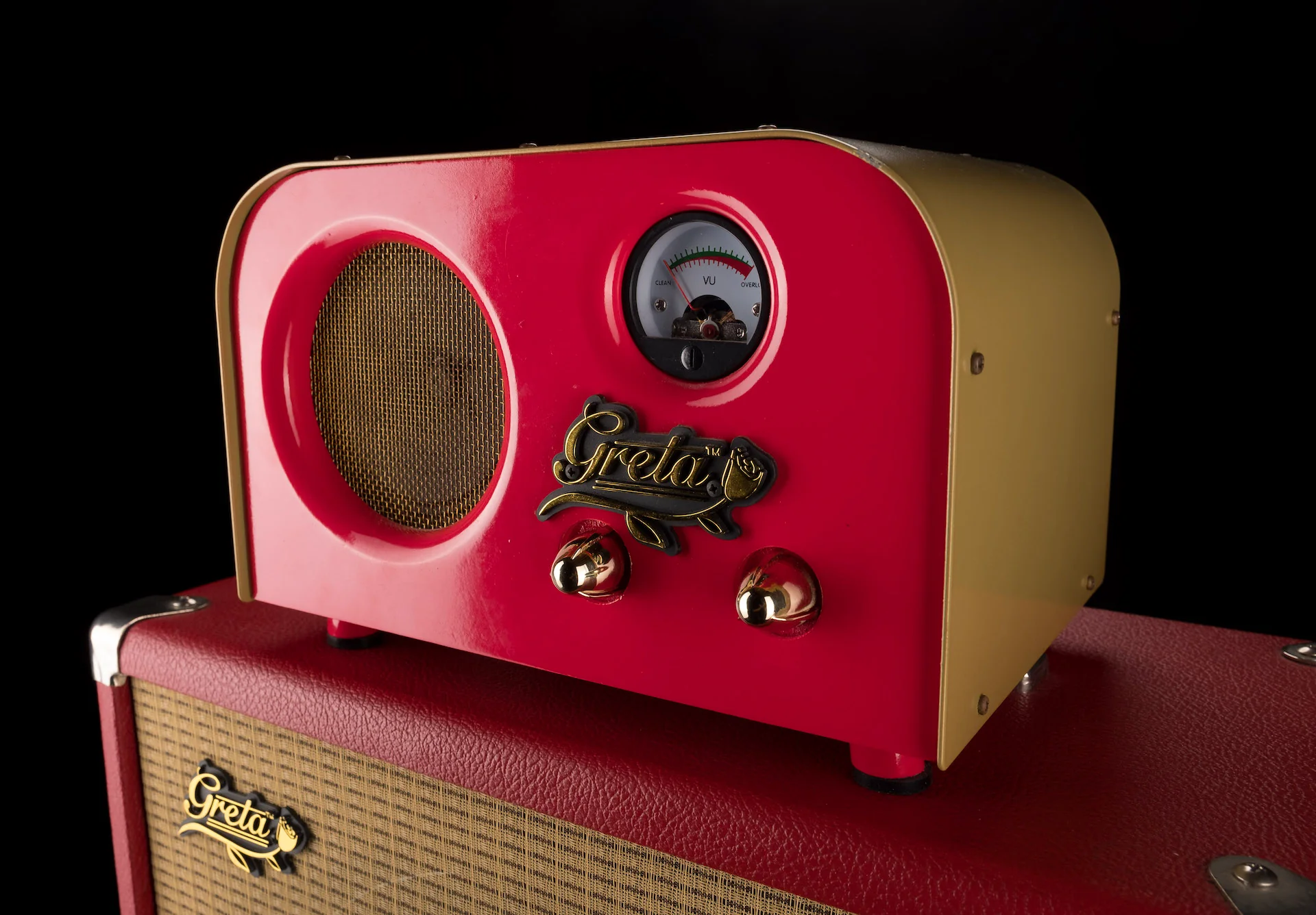 Used Fender Pawn Shop Greta Guitar Amp Head with Matching Cabinet - Image 3
