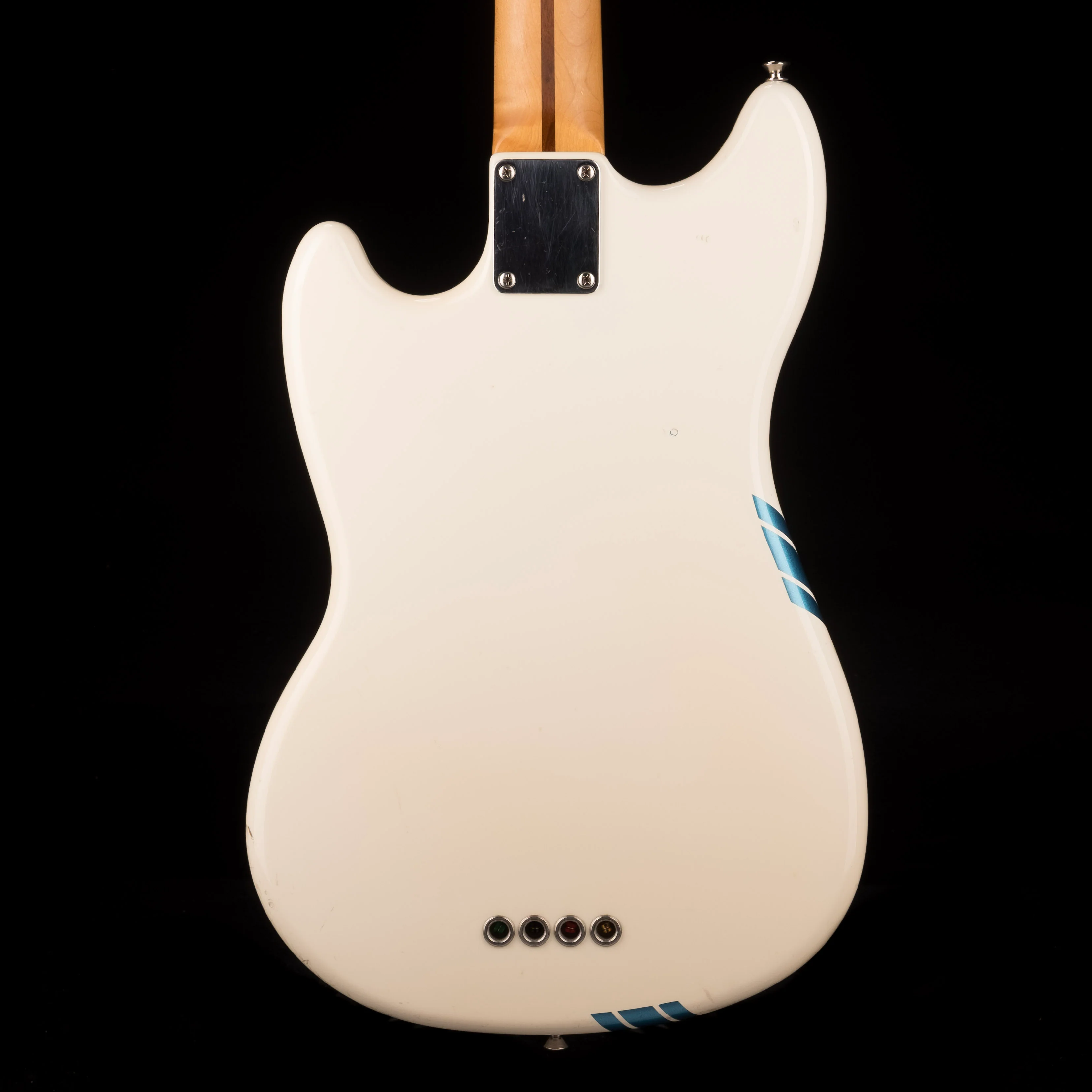 Used Fender Pawn Shop Mustang Bass Olympic White - Image 14