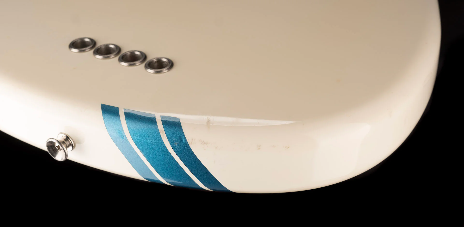 Used Fender Pawn Shop Mustang Bass Olympic White - Image 19