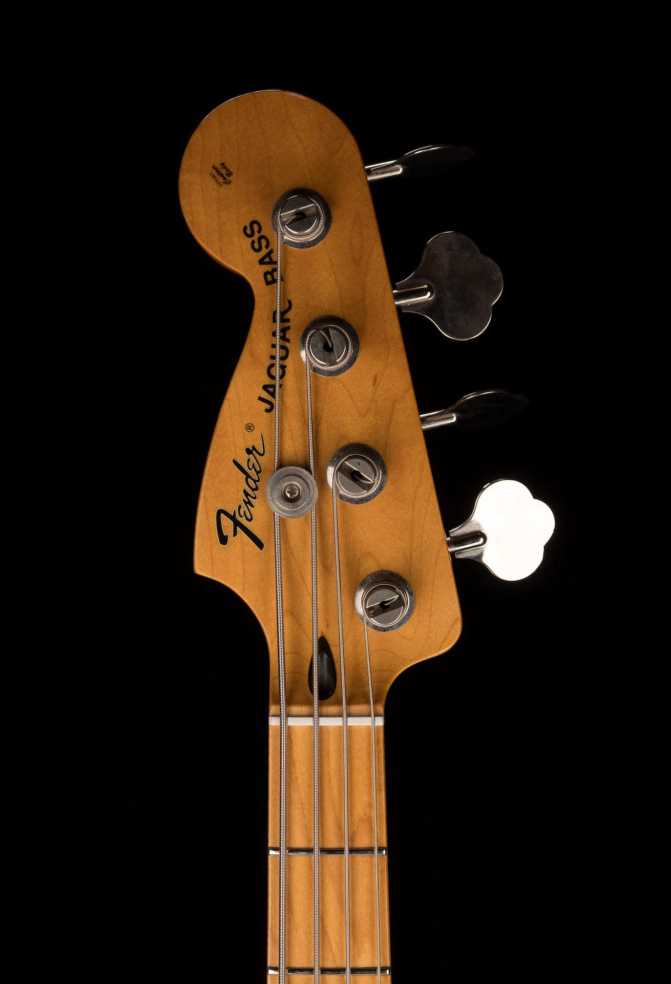 Used 2012 Fender Pawn Shop Reverse Jaguar Bass Candy Apple Red - Image 11