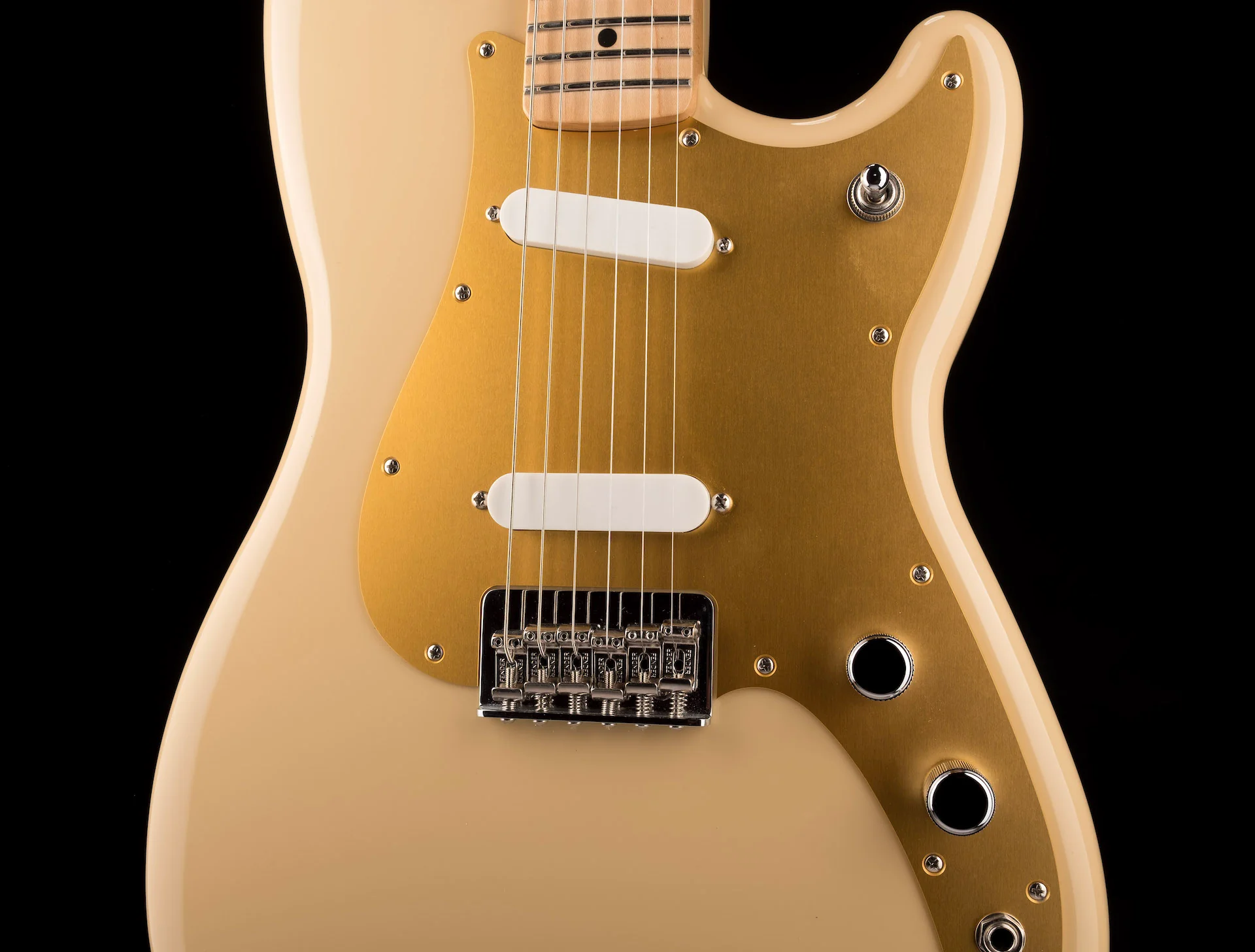 Used Fender Player Duo Sonic Desert Sand with Gig Bag - Image 6