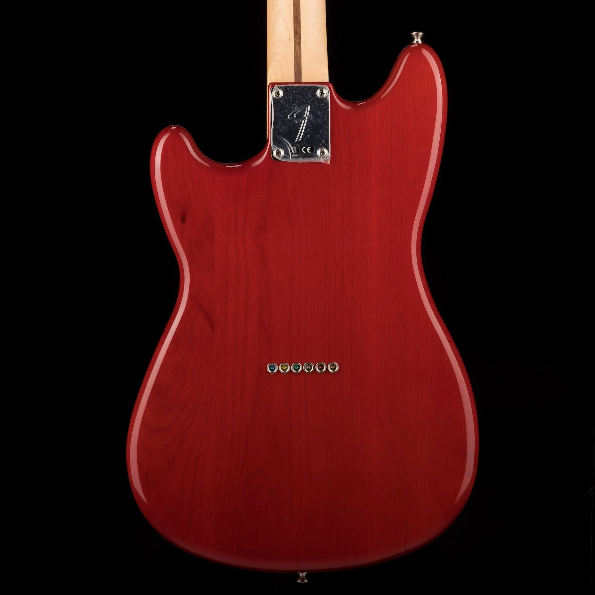 Used 2020 Fender Player Duo-Sonic HS Crimson Red Transparent with Gig Bag - Image 12