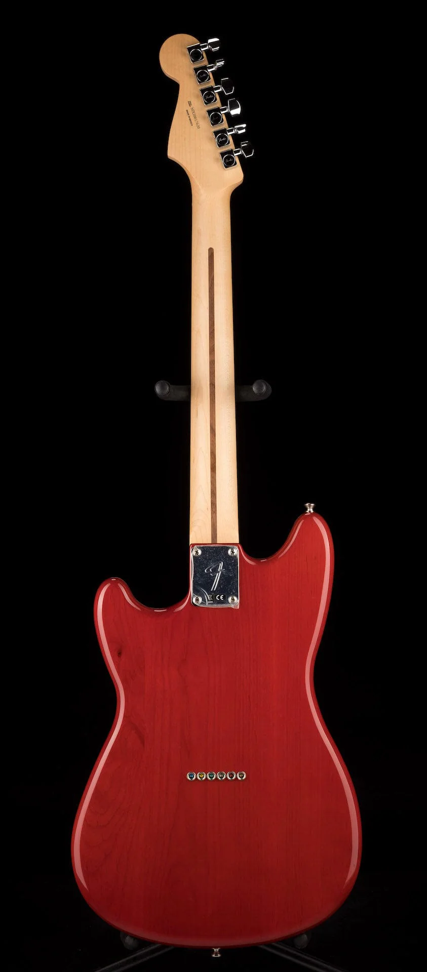 Used 2020 Fender Player Duo-Sonic HS Crimson Red Transparent with Gig Bag - Image 13