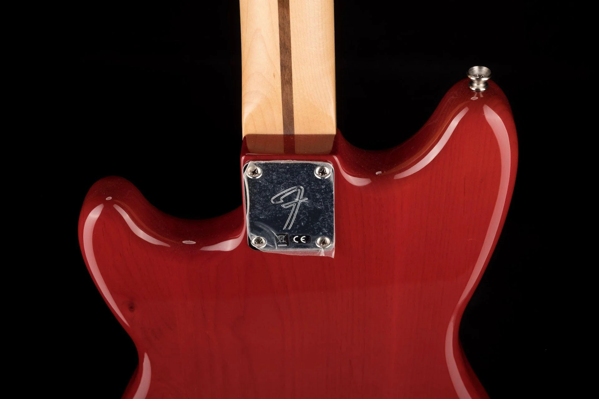 Used 2020 Fender Player Duo-Sonic HS Crimson Red Transparent with Gig Bag - Image 14