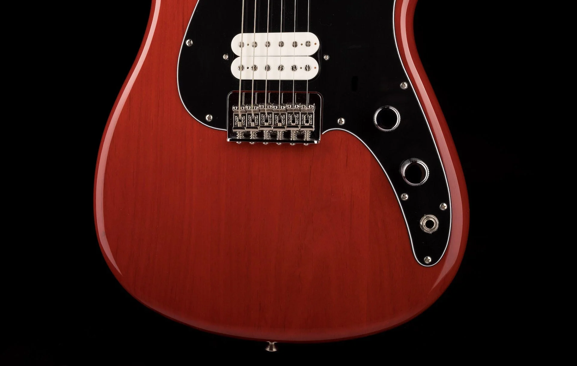 Used 2020 Fender Player Duo-Sonic HS Crimson Red Transparent with Gig Bag - Image 5