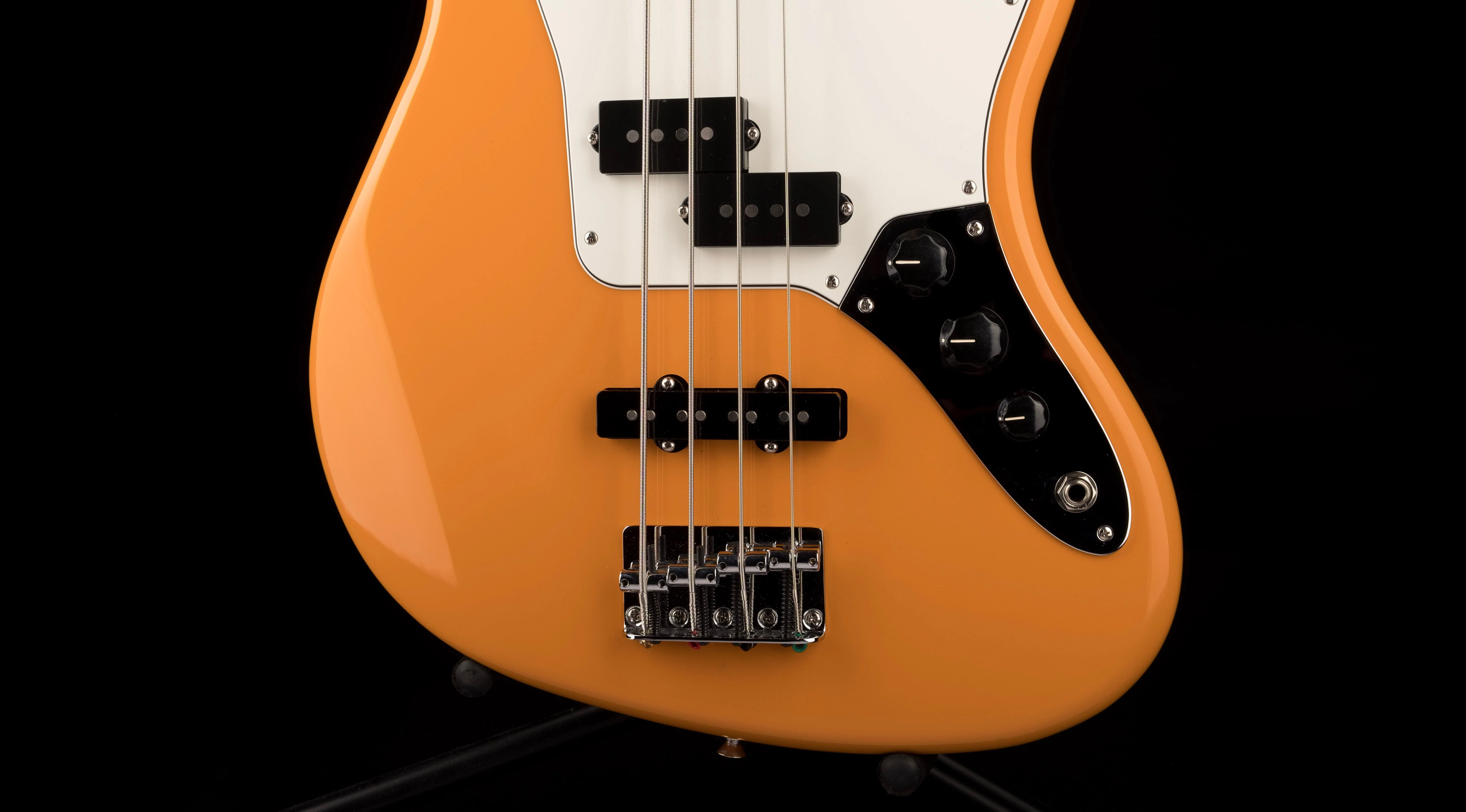Used Fender Player Jaguar Bass Capri Orange - Image 5