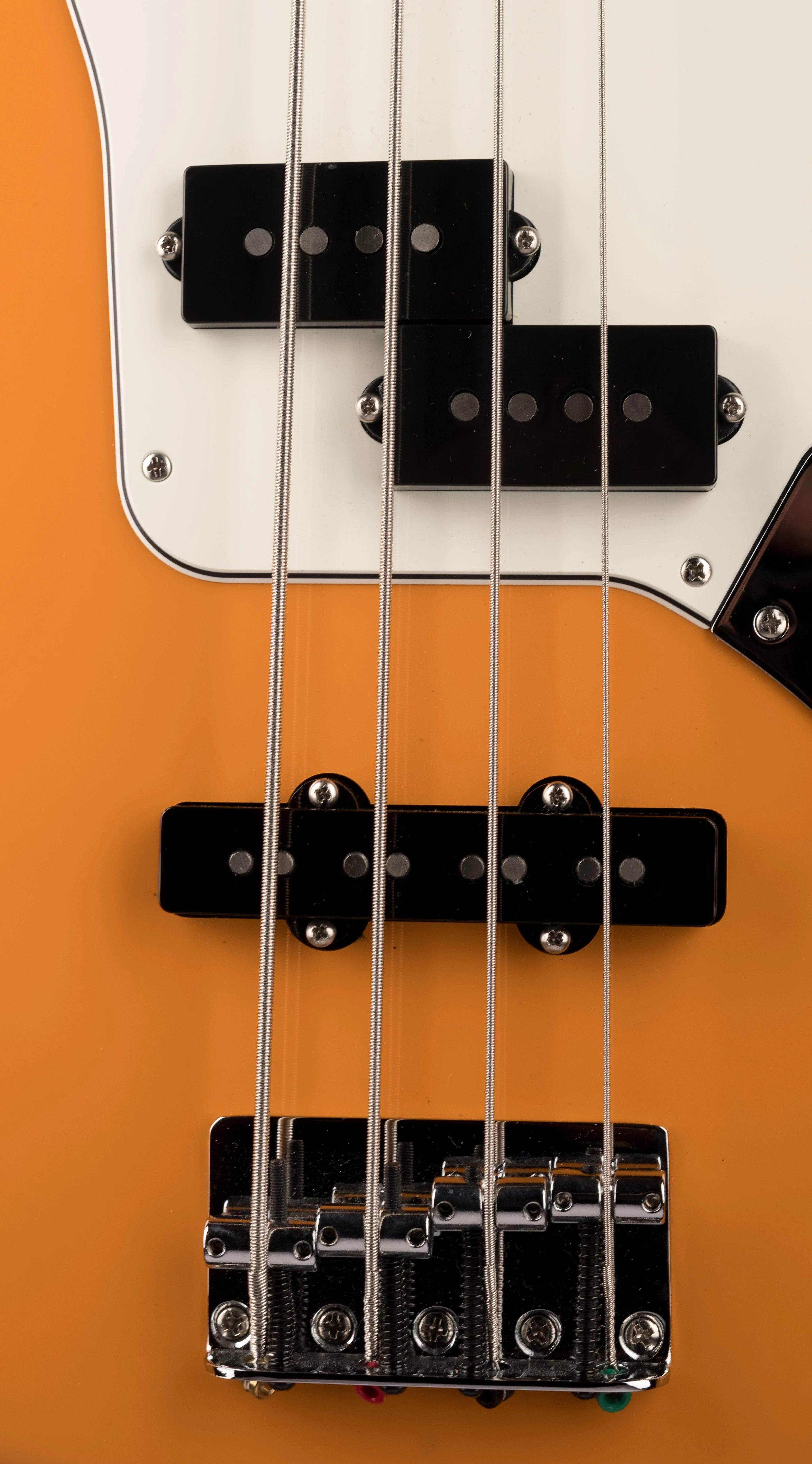 Used Fender Player Jaguar Bass Capri Orange - Image 7