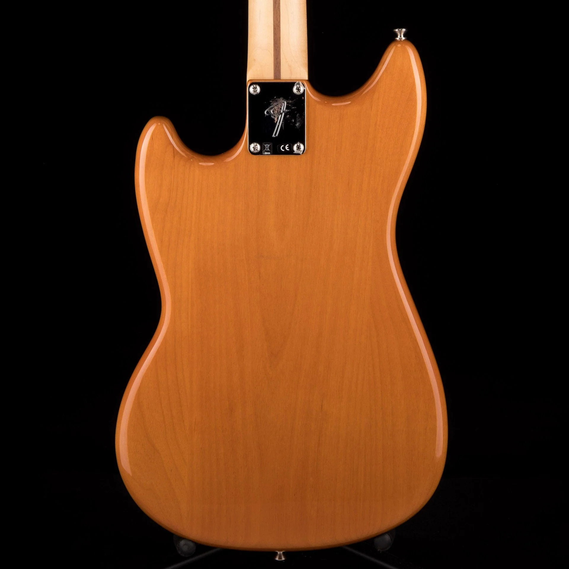 Used Fender Player Mustang Bass PJ Pau Ferro Aged Natural with Gig Bag - Image 11