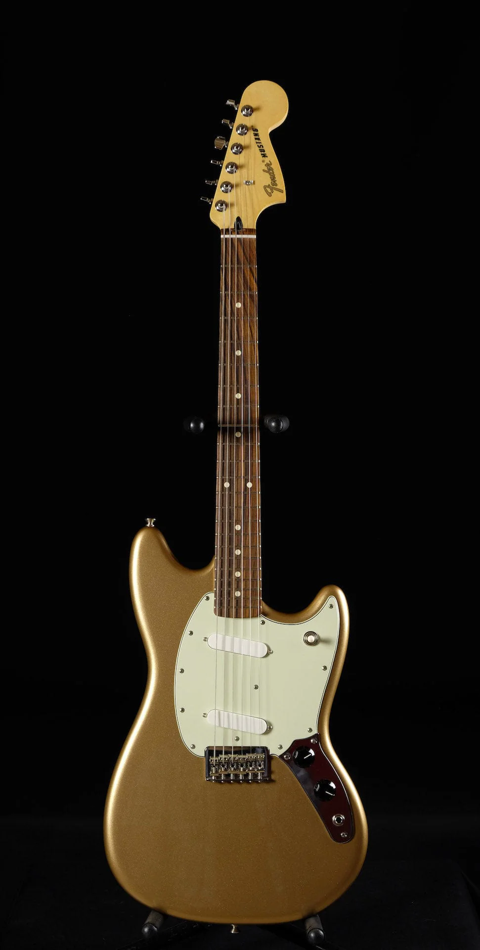 Used Fender Player Mustang Firemist Gold - Image 2