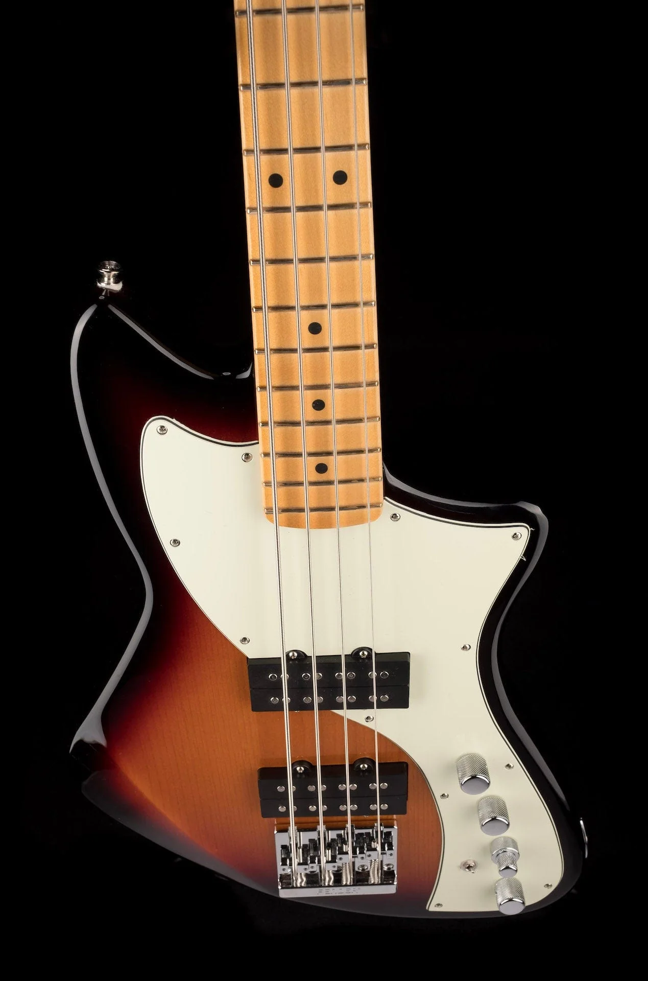 Used 2022 Fender Player Plus Active Meteora Bass 3-Tone Sunburst with Gig Bag - Image 4