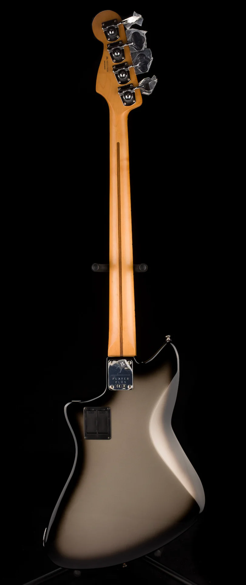 Used Fender Player Plus Active Meteora Bass Silverburst with Gig Bag - Image 14