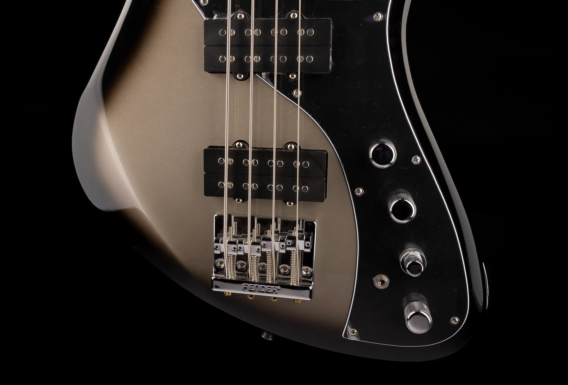 Used Fender Player Plus Active Meteora Bass Silverburst with Gig Bag - Image 5