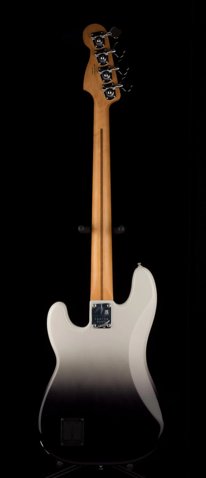 Used Fender Player Plus Active Precision Bass Silver Smoke with Gig Bag - Image 12
