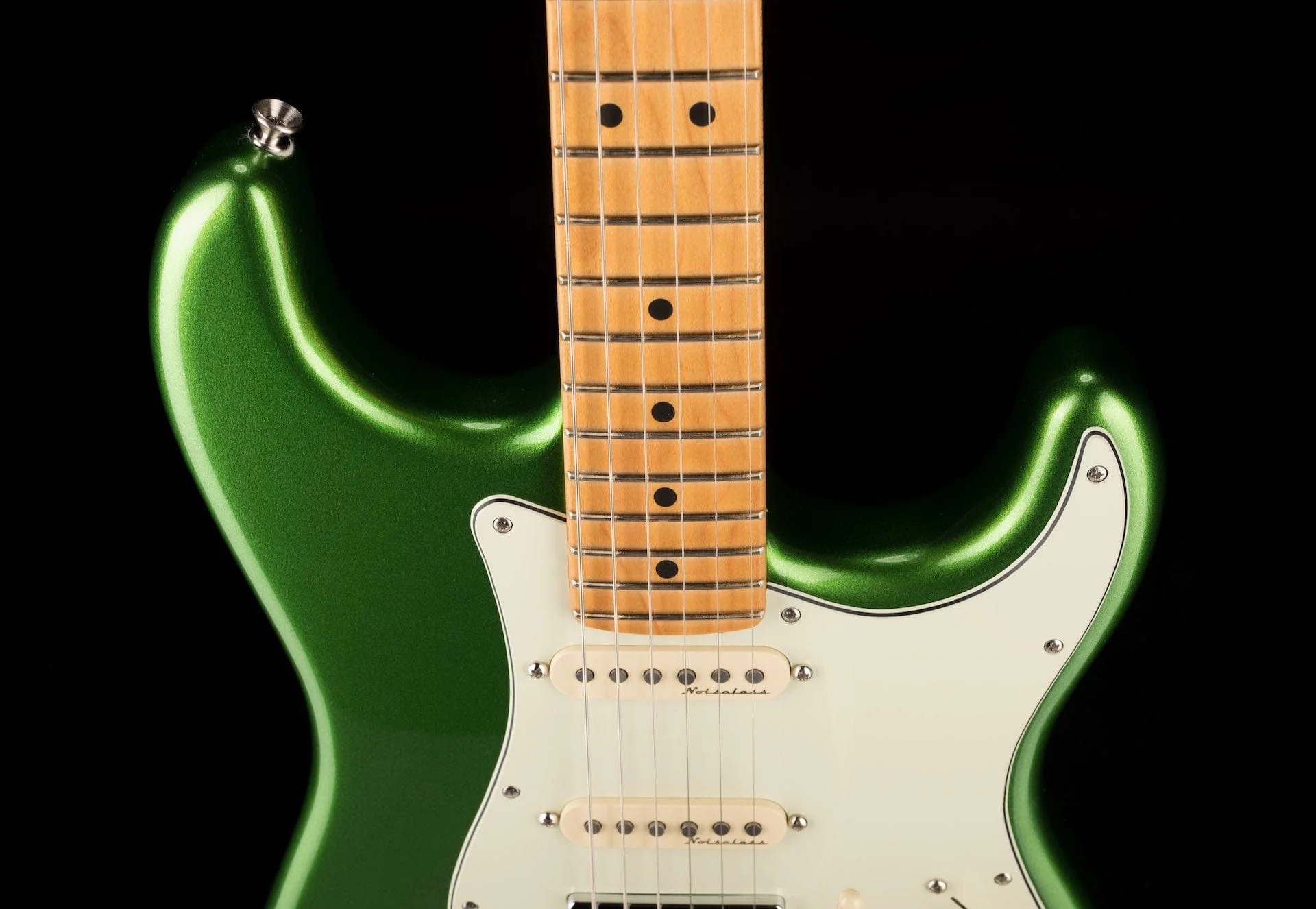 Used Fender Player Plus Stratocaster HSS Cosmic Jade with Gig Bag Serial # MX21128728 - Image 3