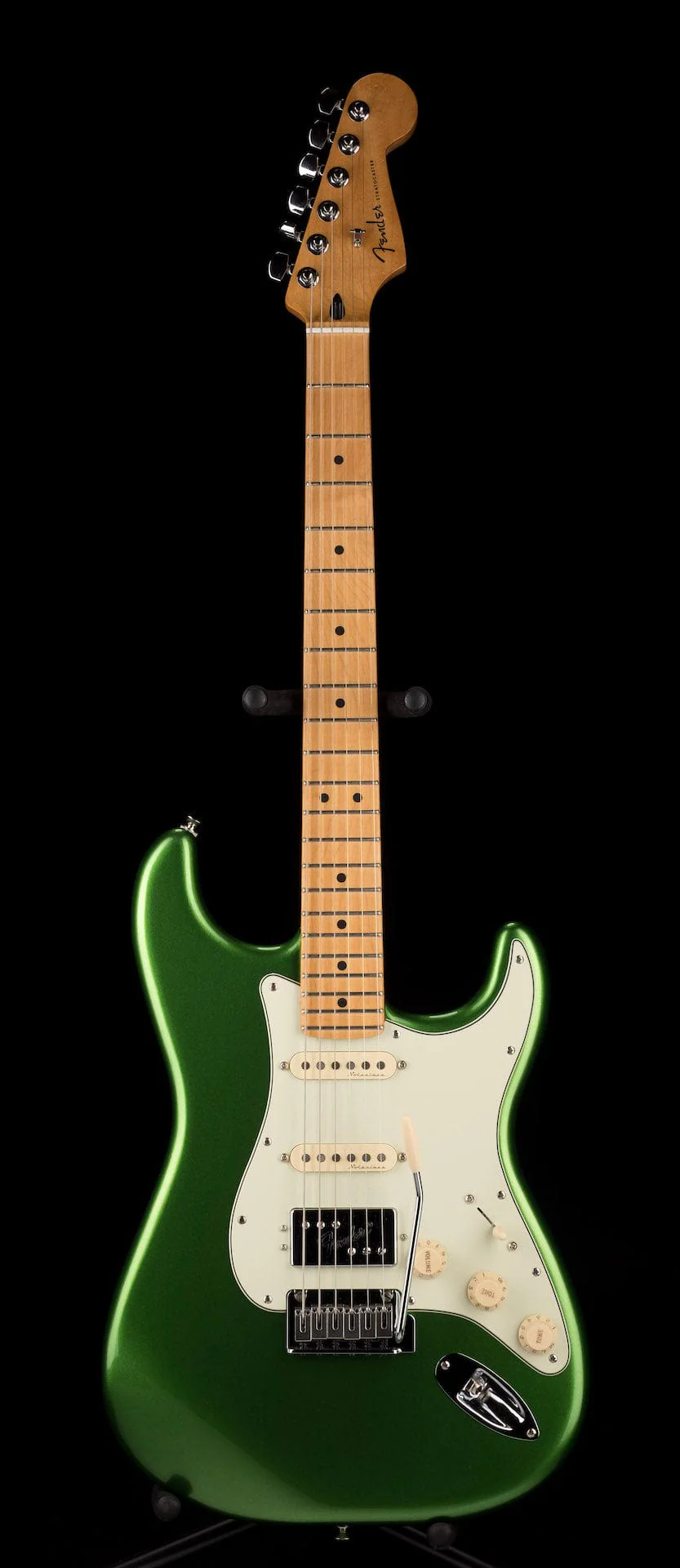 Used Fender Player Plus Stratocaster HSS Cosmic Jade with Gig Bag Serial # MX21077953 - Image 2