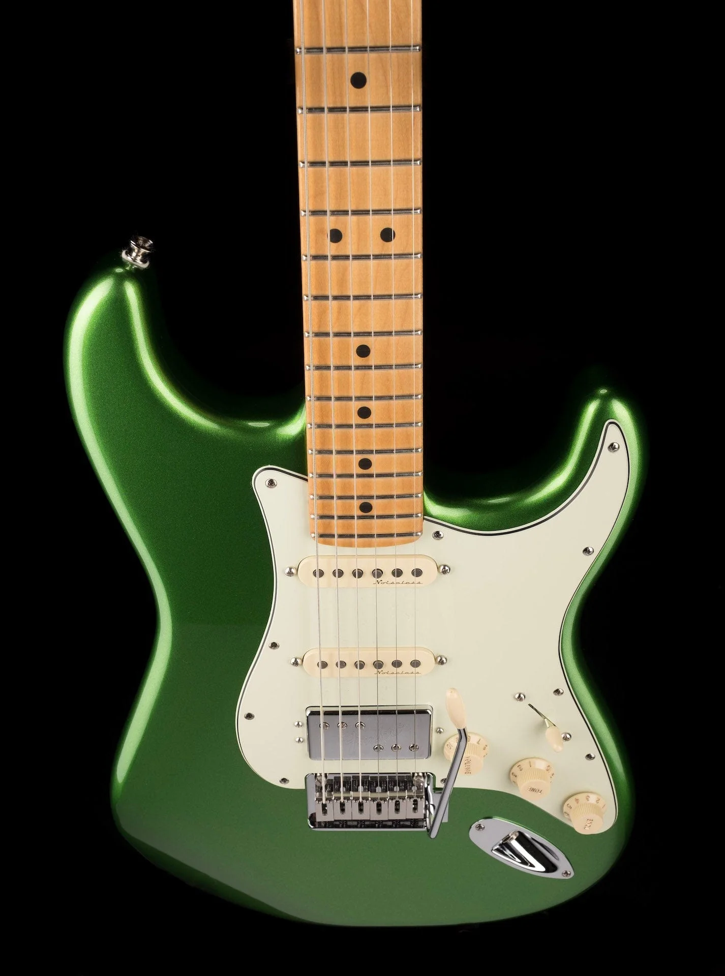 Used Fender Player Plus Stratocaster HSS Cosmic Jade with Gig Bag Serial # MX21077953 - Image 4