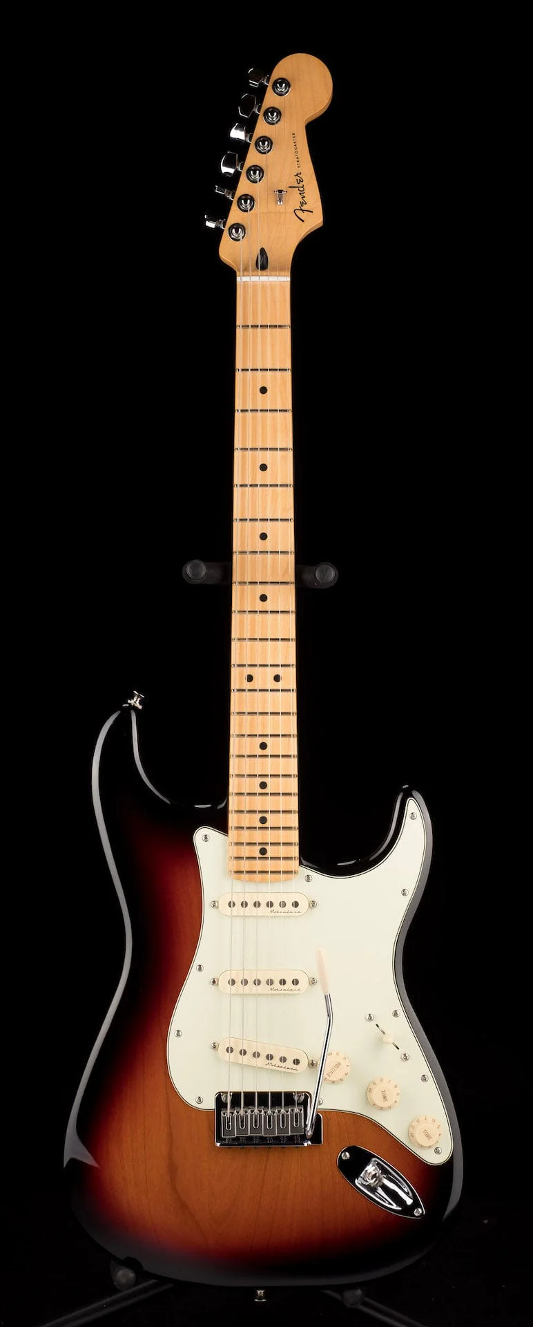 Used Fender Player Plus Stratocaster Maple Fingerboard 3-Color Sunburst with Gig Bag - Image 2