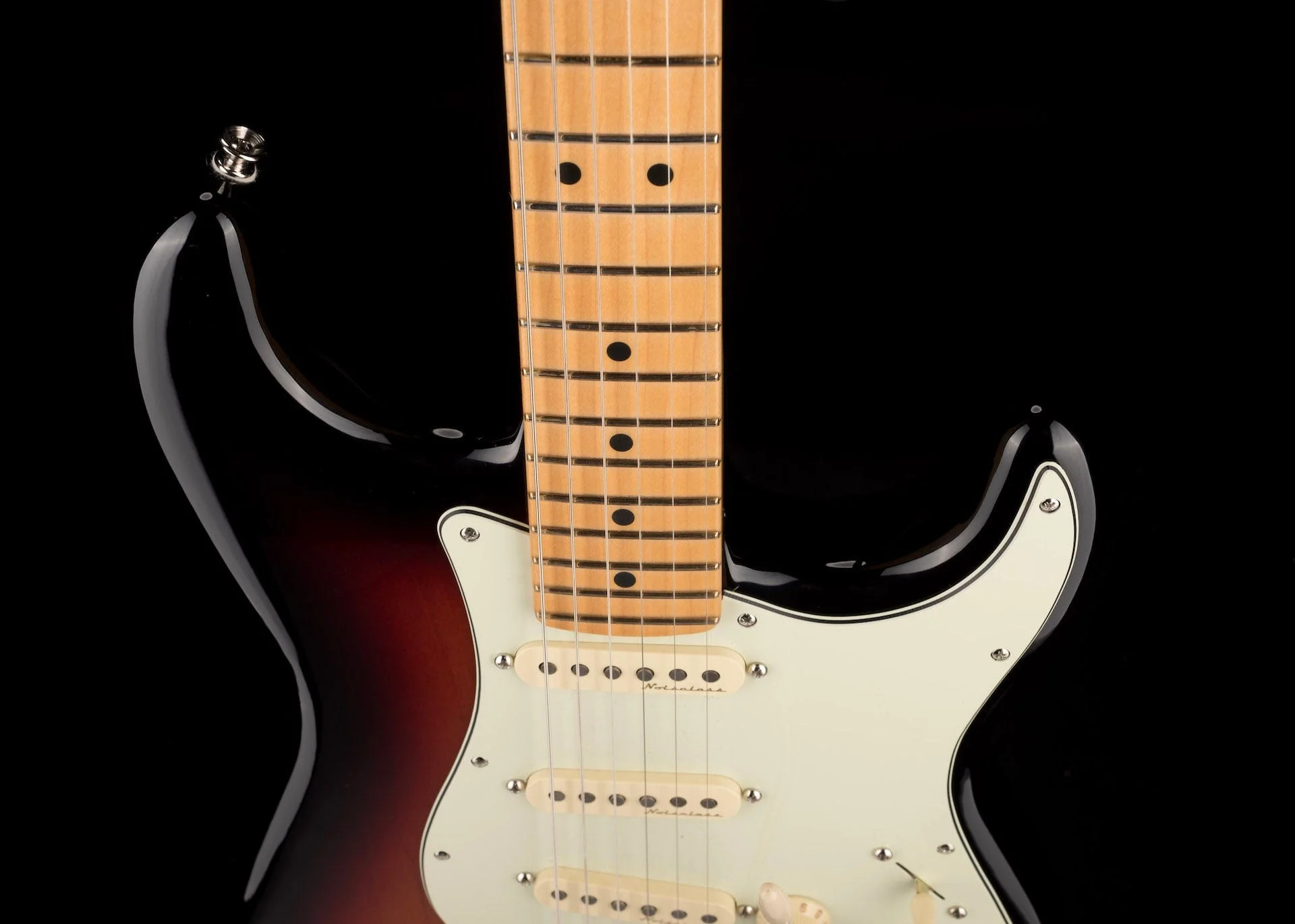 Used Fender Player Plus Stratocaster Maple Fingerboard 3-Color Sunburst with Gig Bag - Image 3