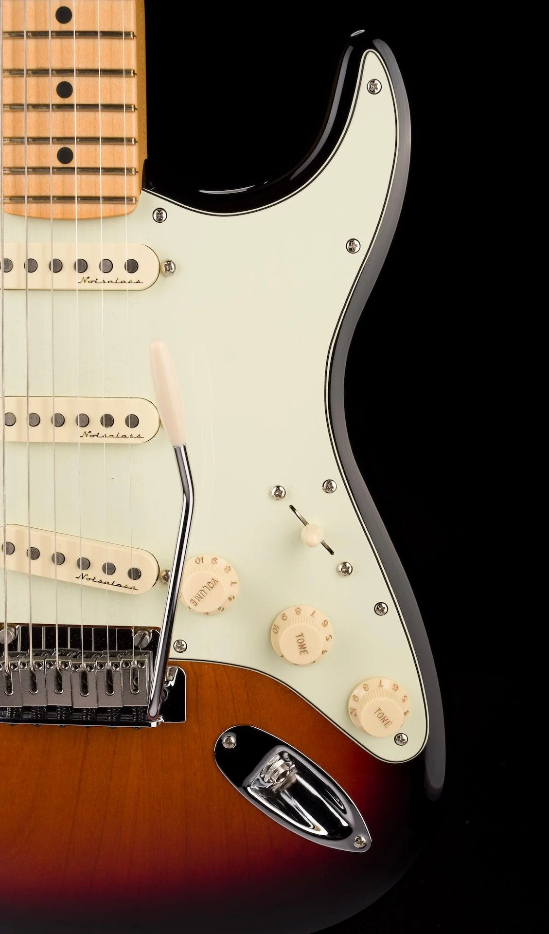 Used Fender Player Plus Stratocaster Maple Fingerboard 3-Color Sunburst with Gig Bag - Image 8