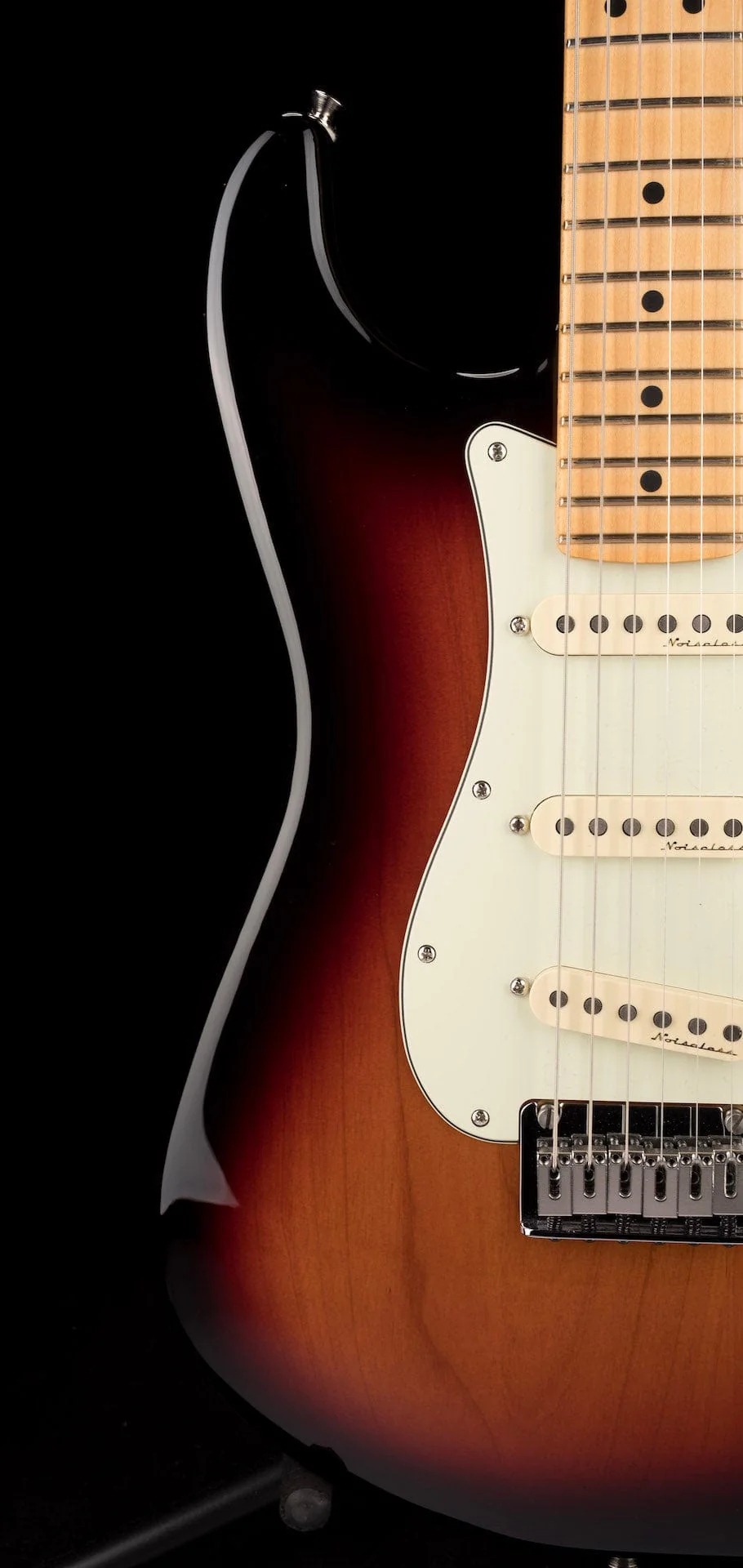 Used Fender Player Plus Stratocaster Maple Fingerboard 3-Color Sunburst with Gig Bag - Image 9