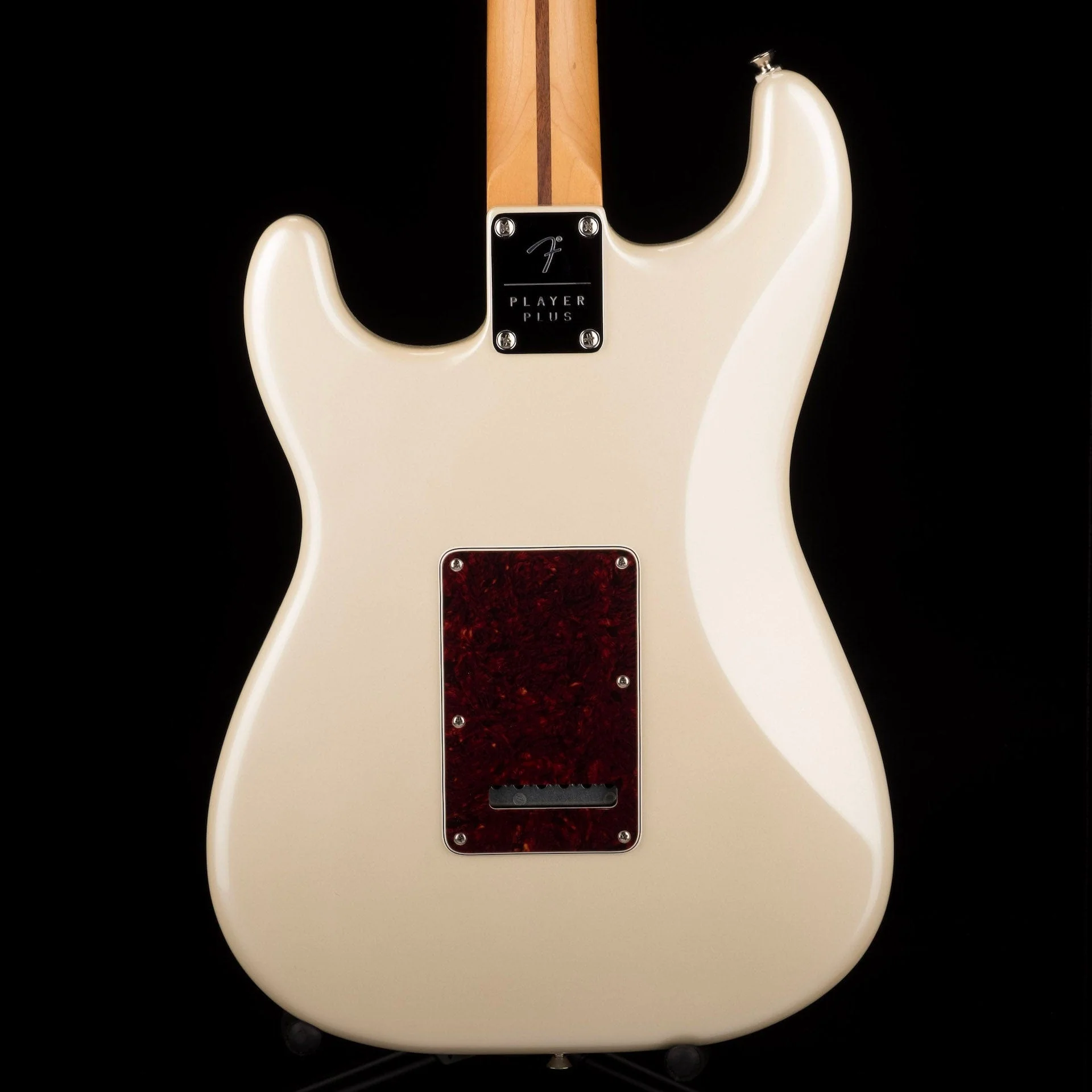 Used Fender Player Plus Stratocaster Olympic Pearl with Gig Bag - Image 12