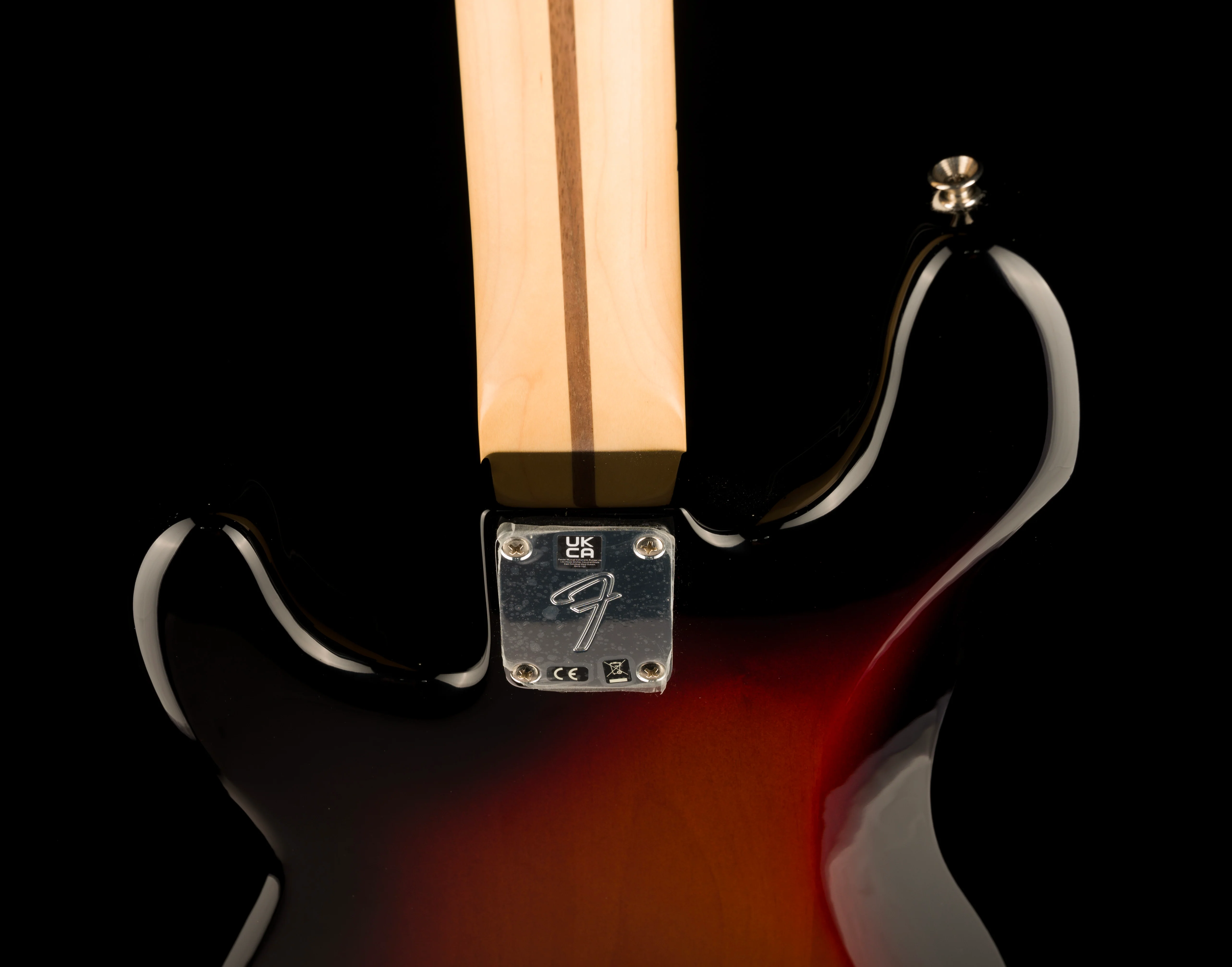Used Fender Player Precision Bass Maple 3-Tone Sunburst With OHSC - Image 14