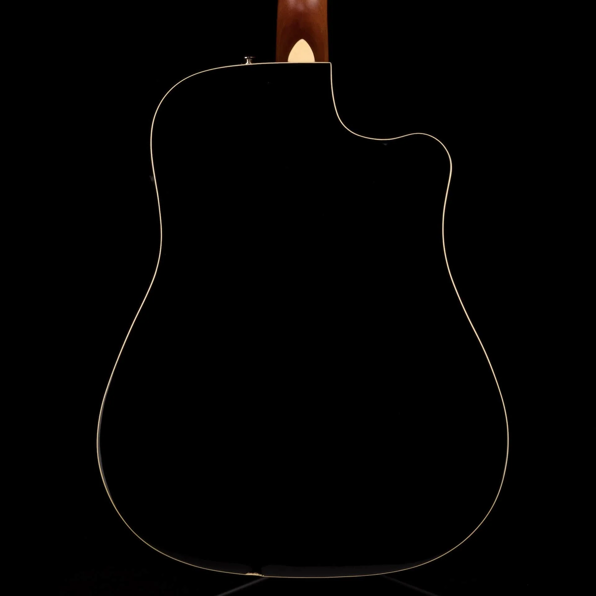 Used Fender Player Redondo Left-Handed Jetty Back Acoustic-Electric w/ Gig Bag - Image 12