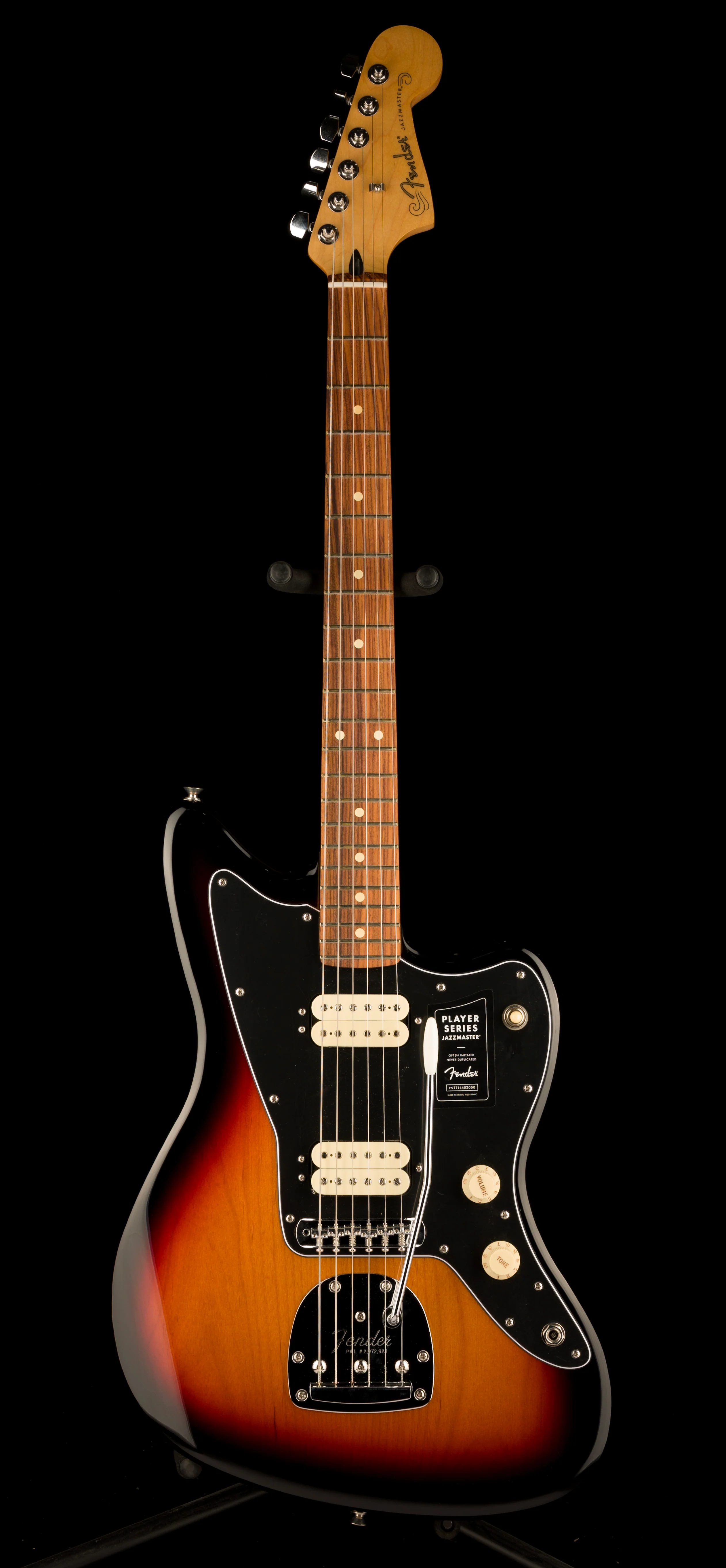 Used Fender Player Series Jazzmaster 3-Color Sunburst - Image 2