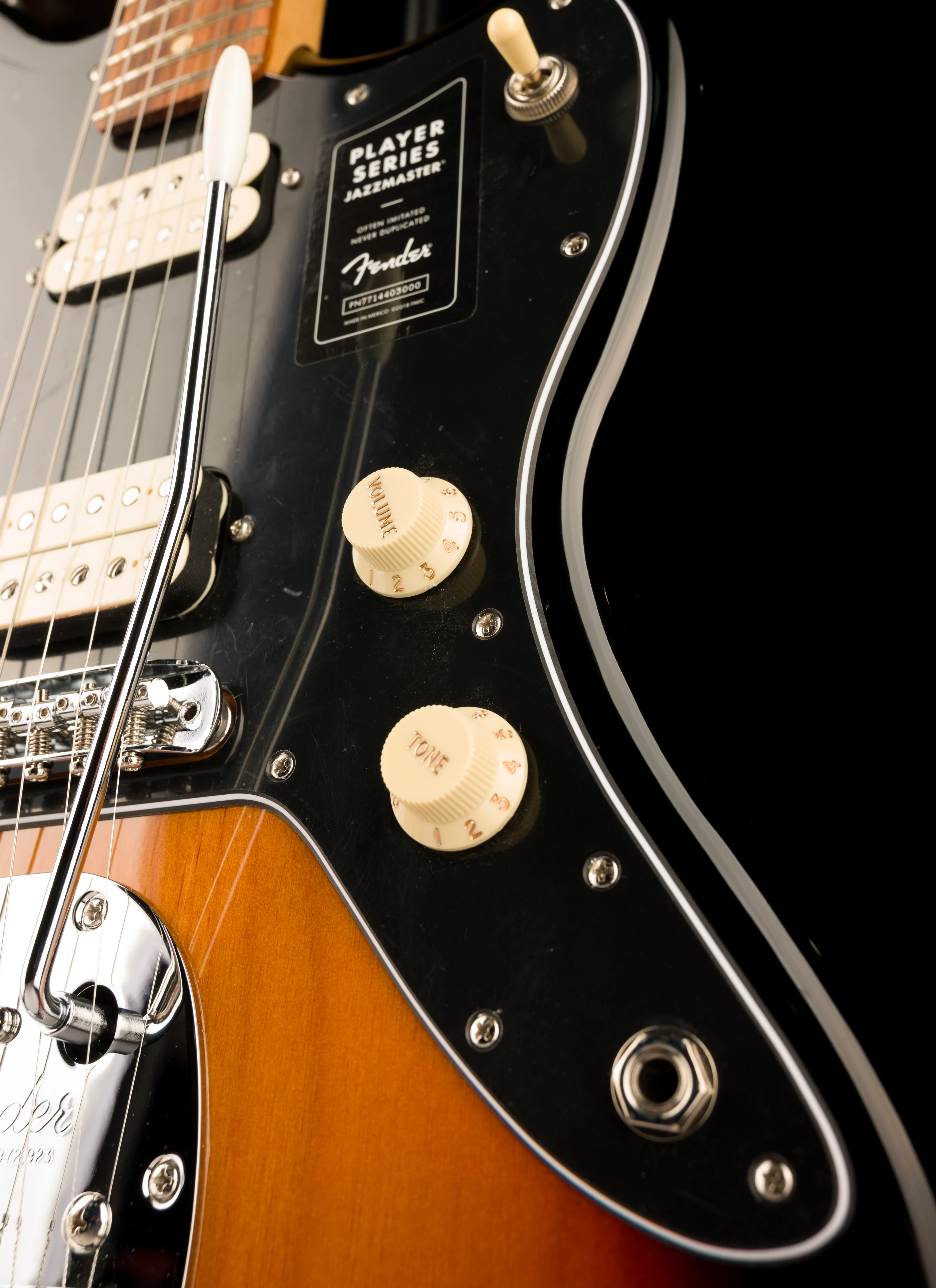 Used Fender Player Series Jazzmaster 3-Color Sunburst - Image 8