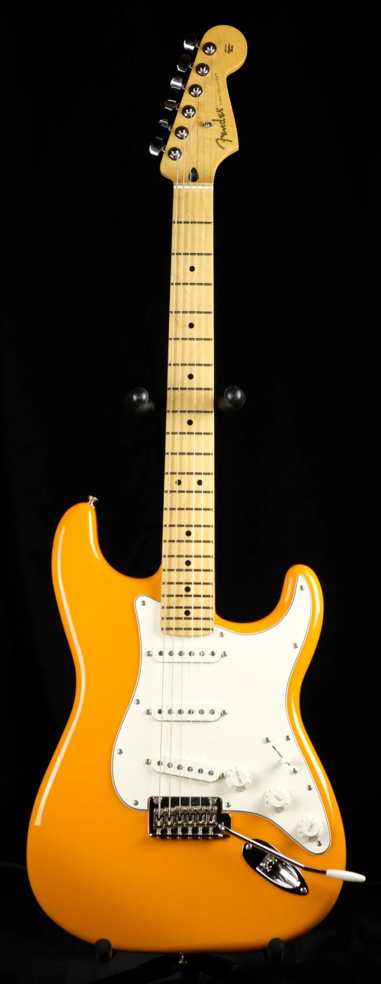Used Fender Player Strat Capri Orange with Gig Bag - Image 2