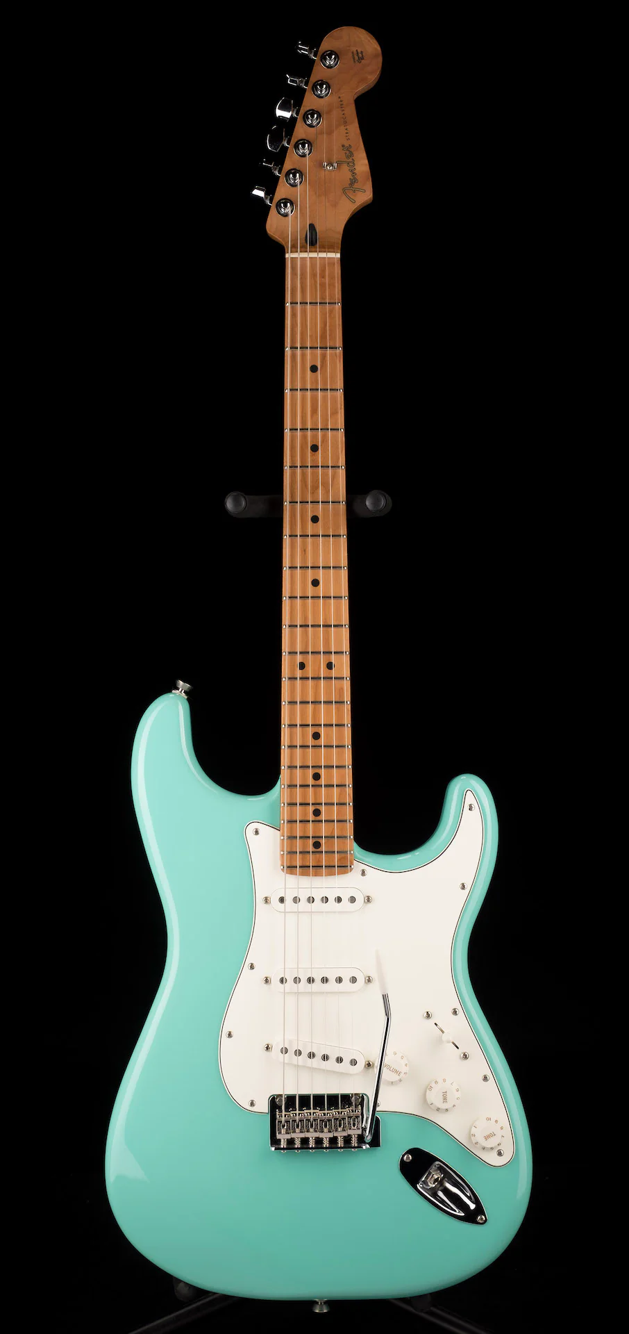 Used Fender Limited Edition Player Stratocaster Roasted Maple Seafoam Green - Image 2