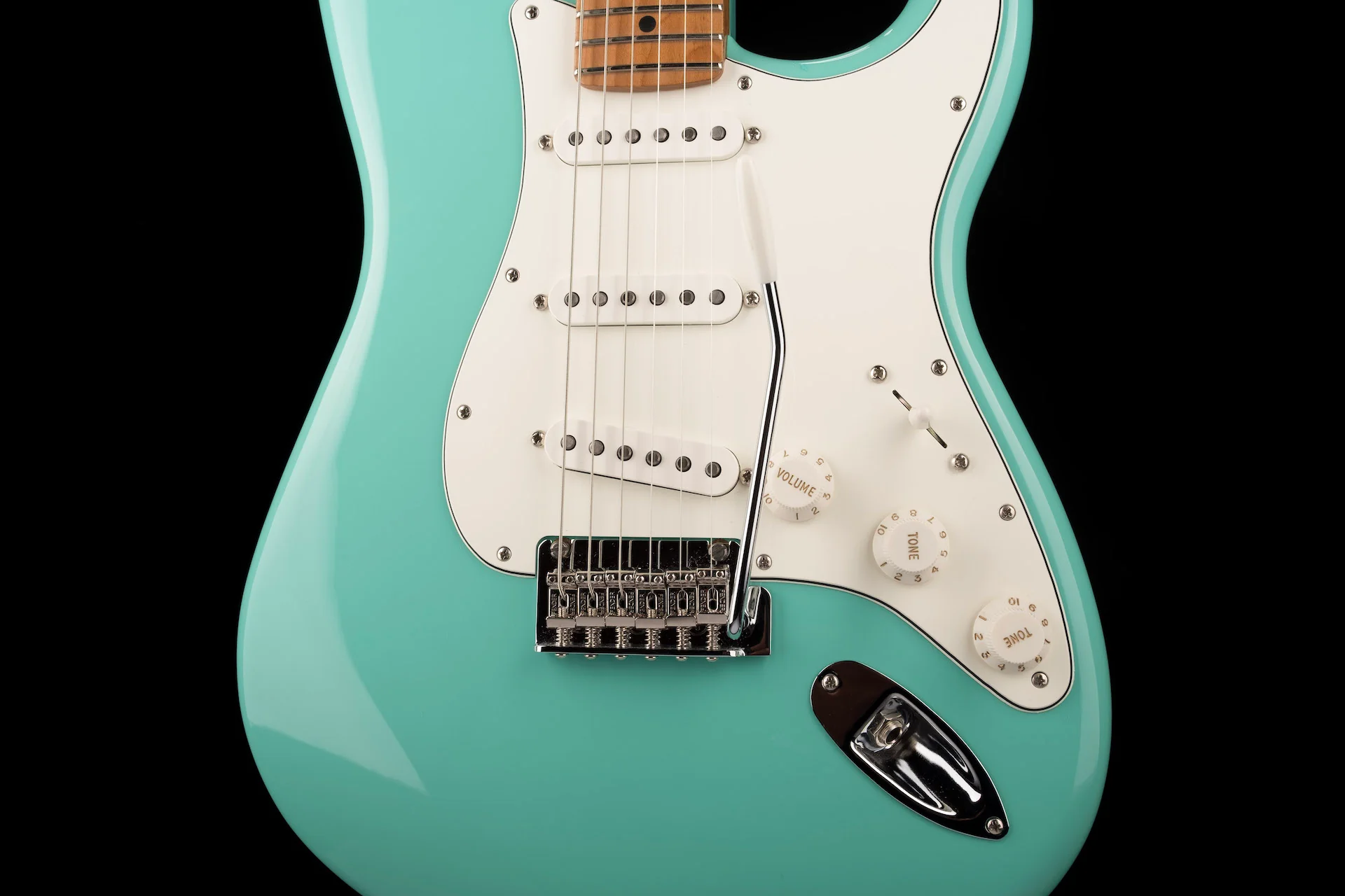 Used Fender Limited Edition Player Stratocaster Roasted Maple Seafoam Green - Image 6