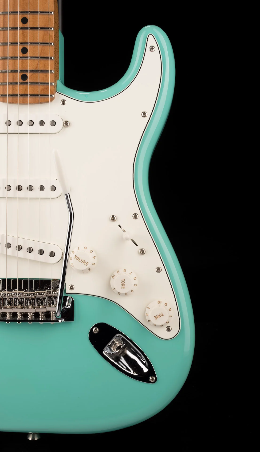 Used Fender Limited Edition Player Stratocaster Roasted Maple Seafoam Green - Image 9