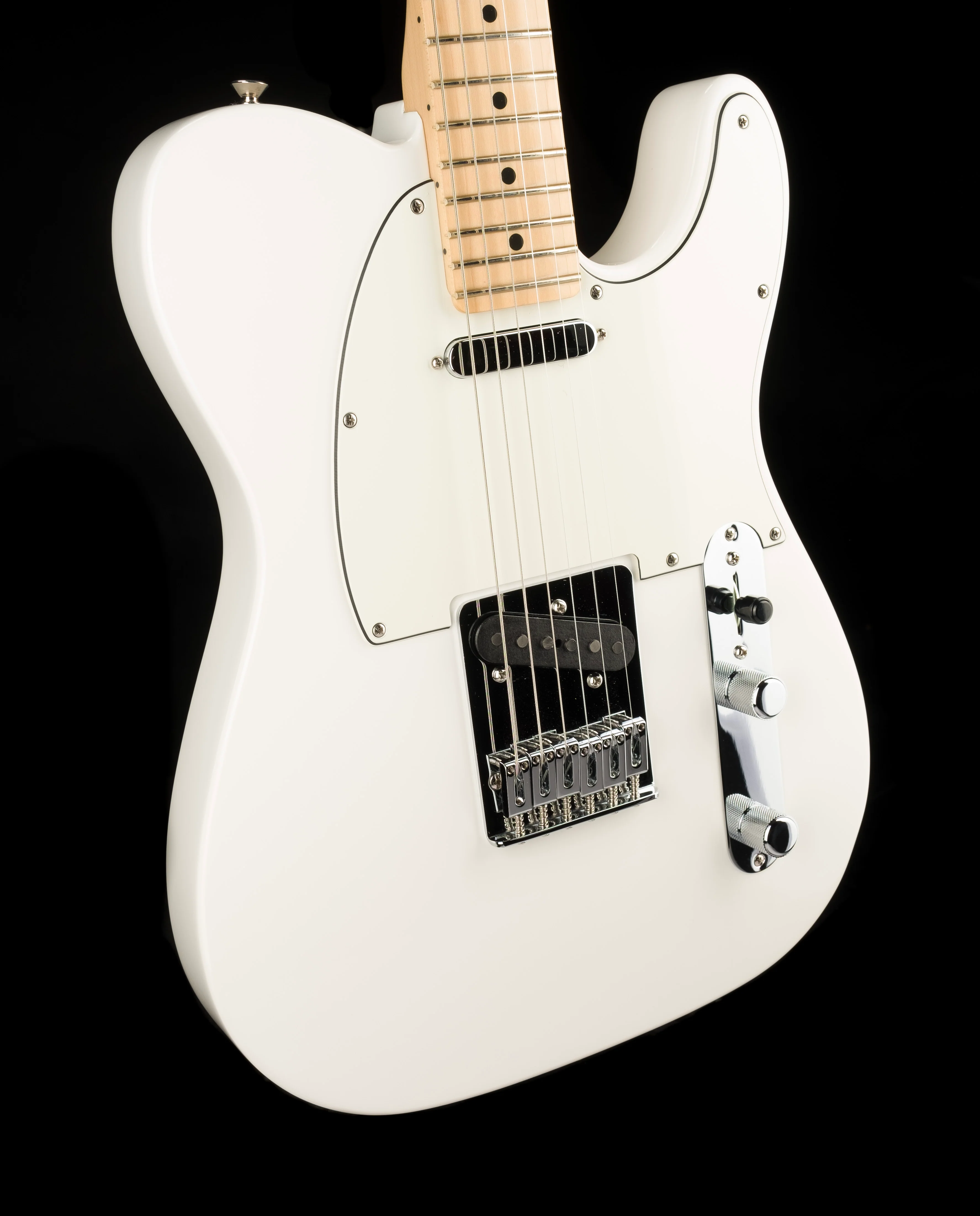 Used Fender Player Telecaster with Custom Shop Twisted Tele Pickups Polar White - Image 10