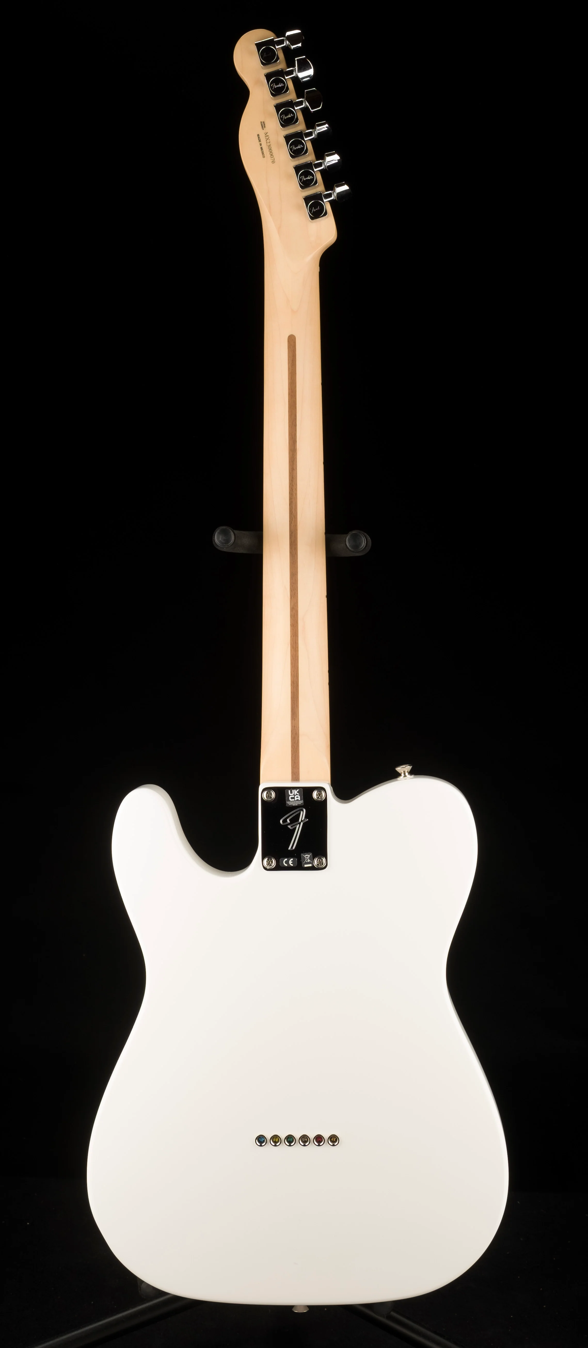 Used Fender Player Telecaster with Custom Shop Twisted Tele Pickups Polar White - Image 13