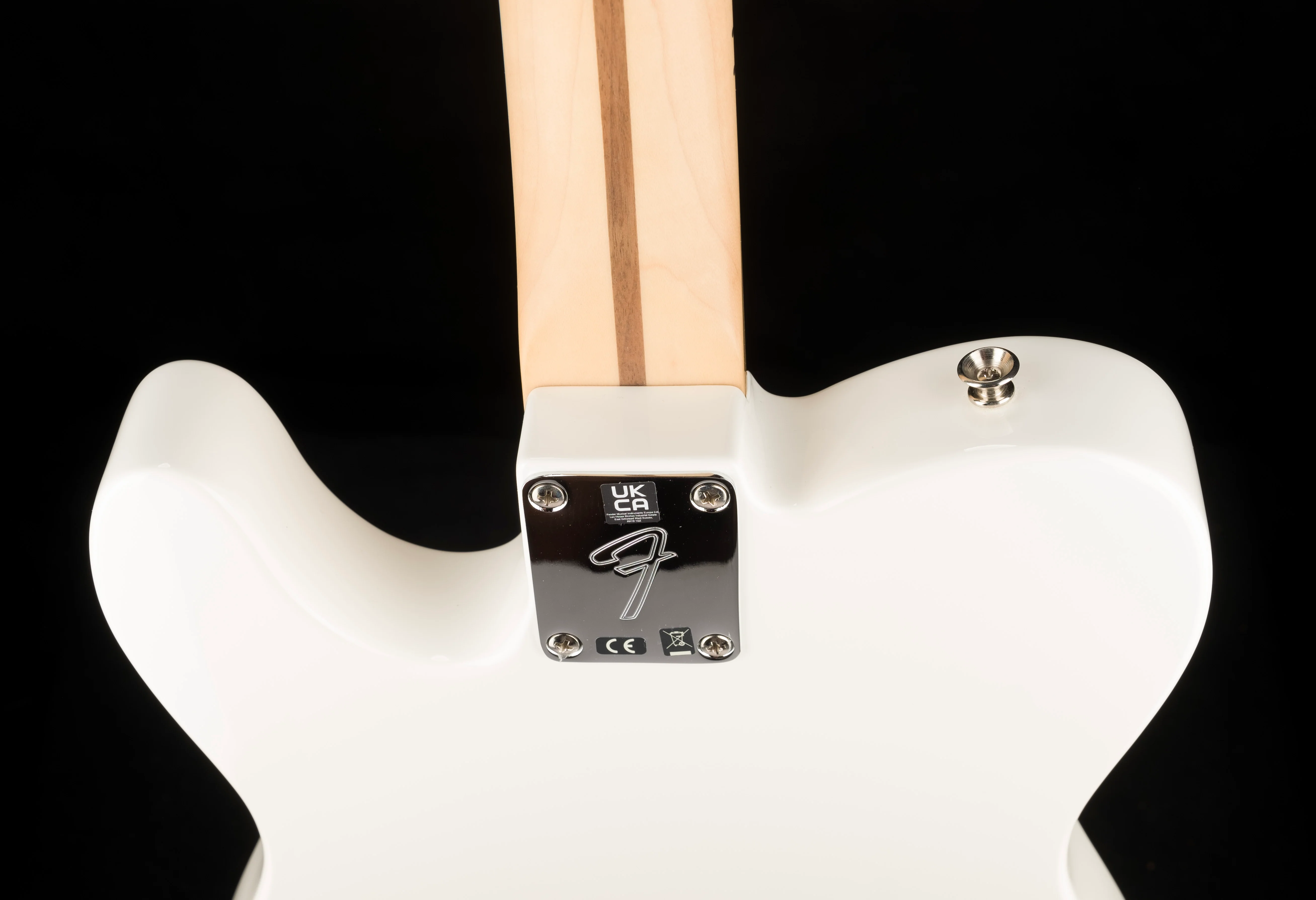 Used Fender Player Telecaster with Custom Shop Twisted Tele Pickups Polar White - Image 14