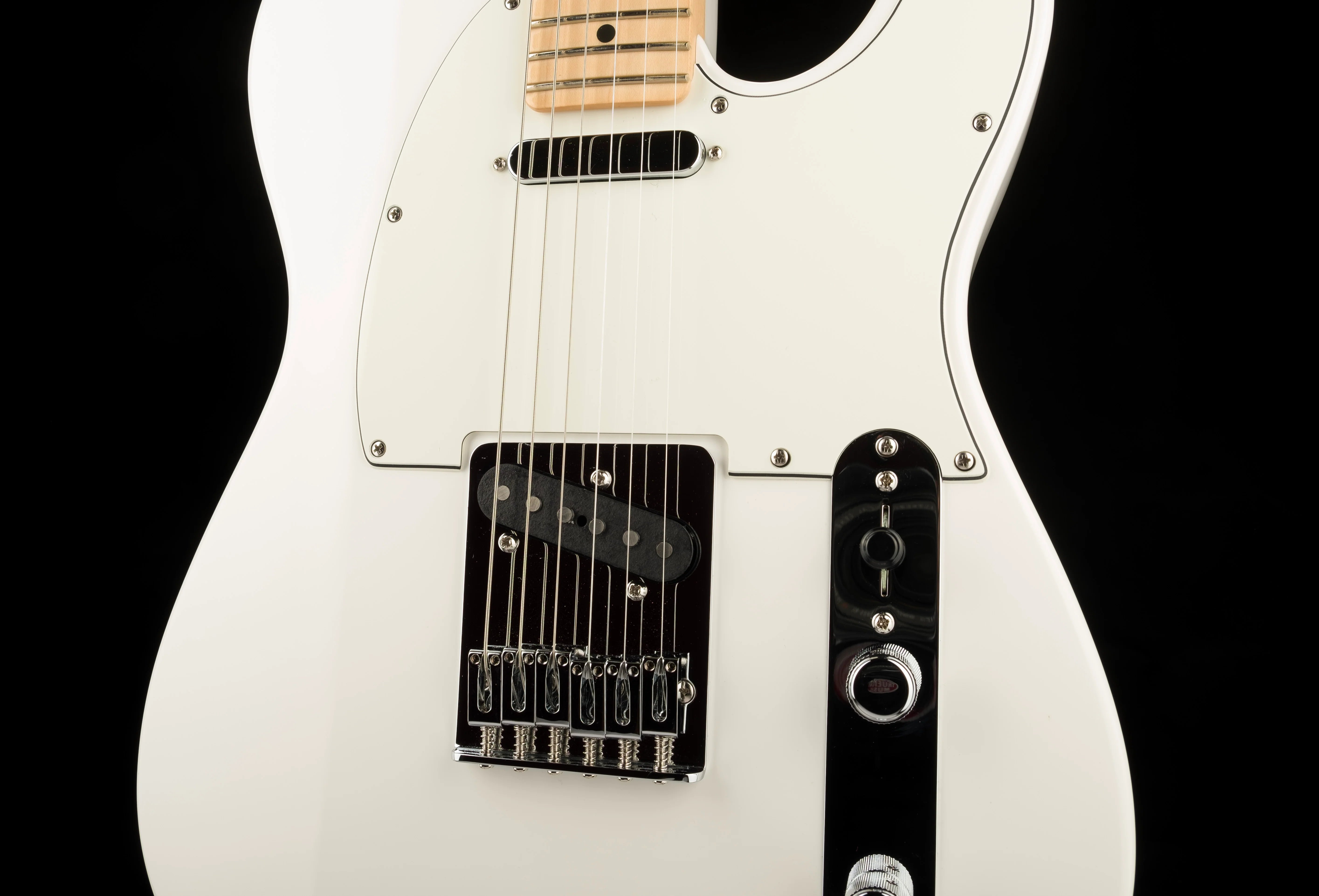 Used Fender Player Telecaster with Custom Shop Twisted Tele Pickups Polar White - Image 6