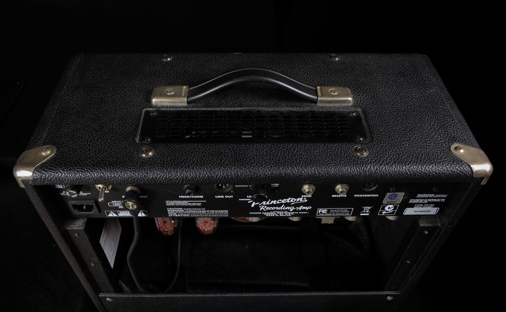 Used Fender Princeton Reverb Recording Amp 1x10" Tube Guitar Amplifier Combo - Image 18