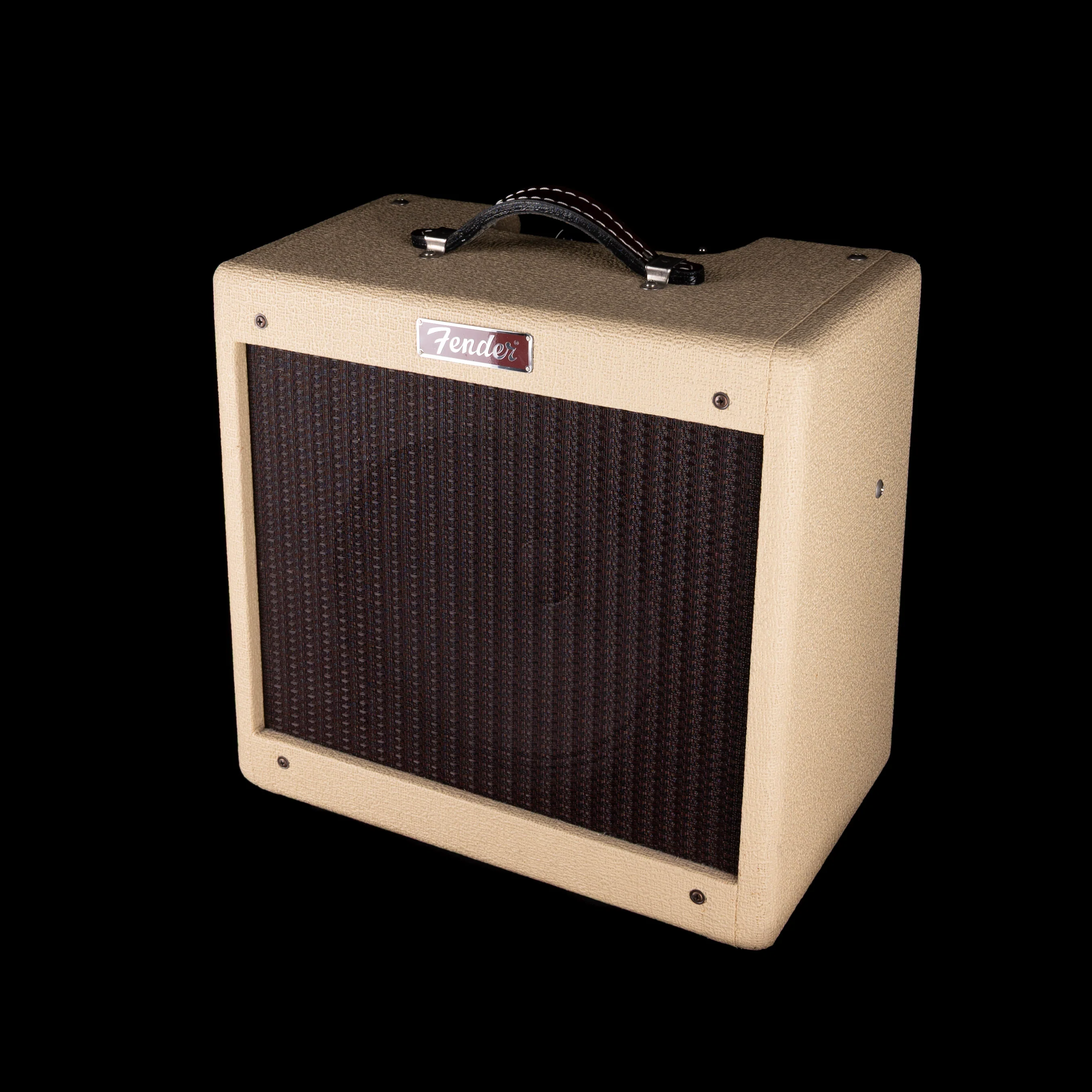 Used Fender Pro Junior Blonde Oxblood Guitar Amp Combo - Image 2