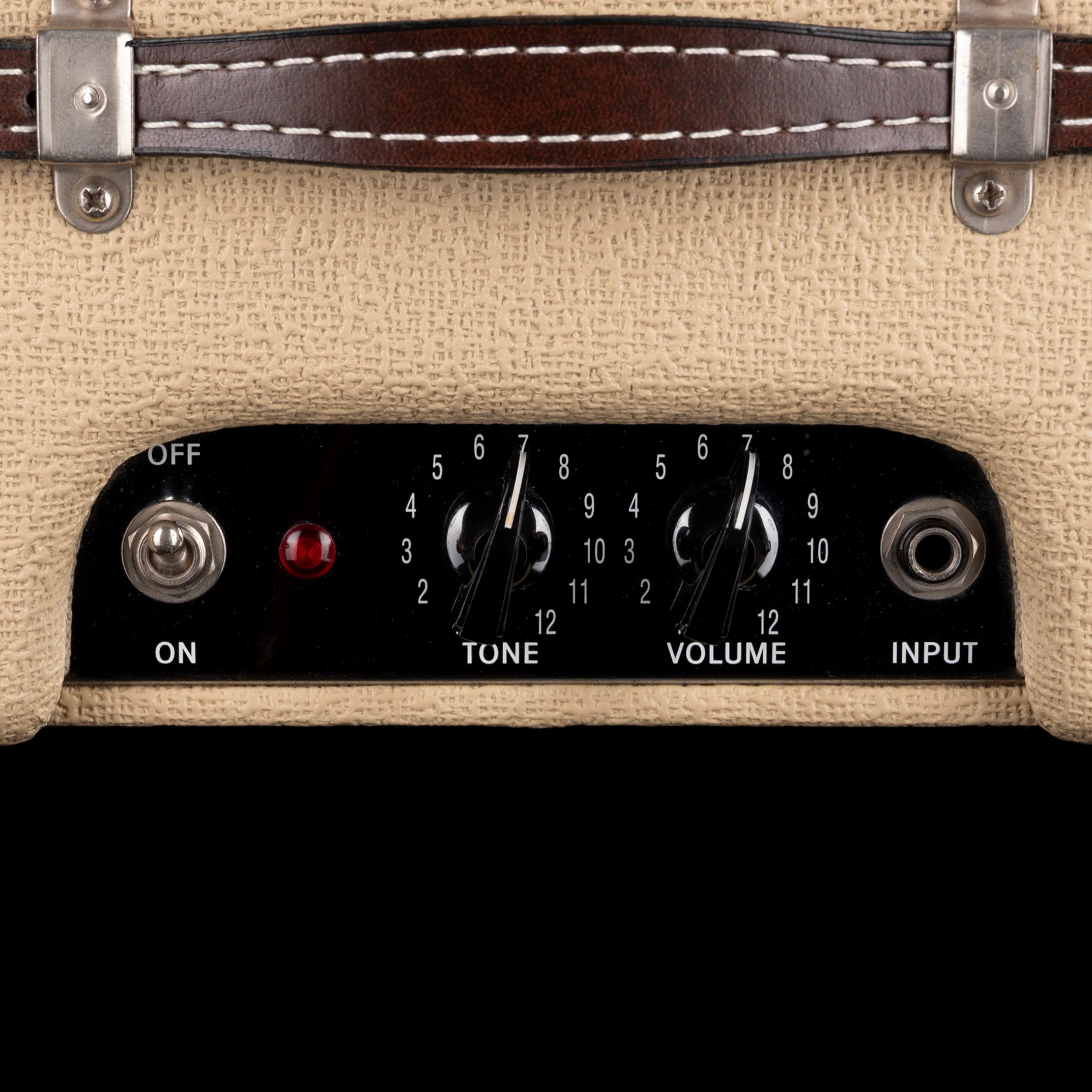 Used Fender Pro Junior Blonde Oxblood Guitar Amp Combo - Image 6