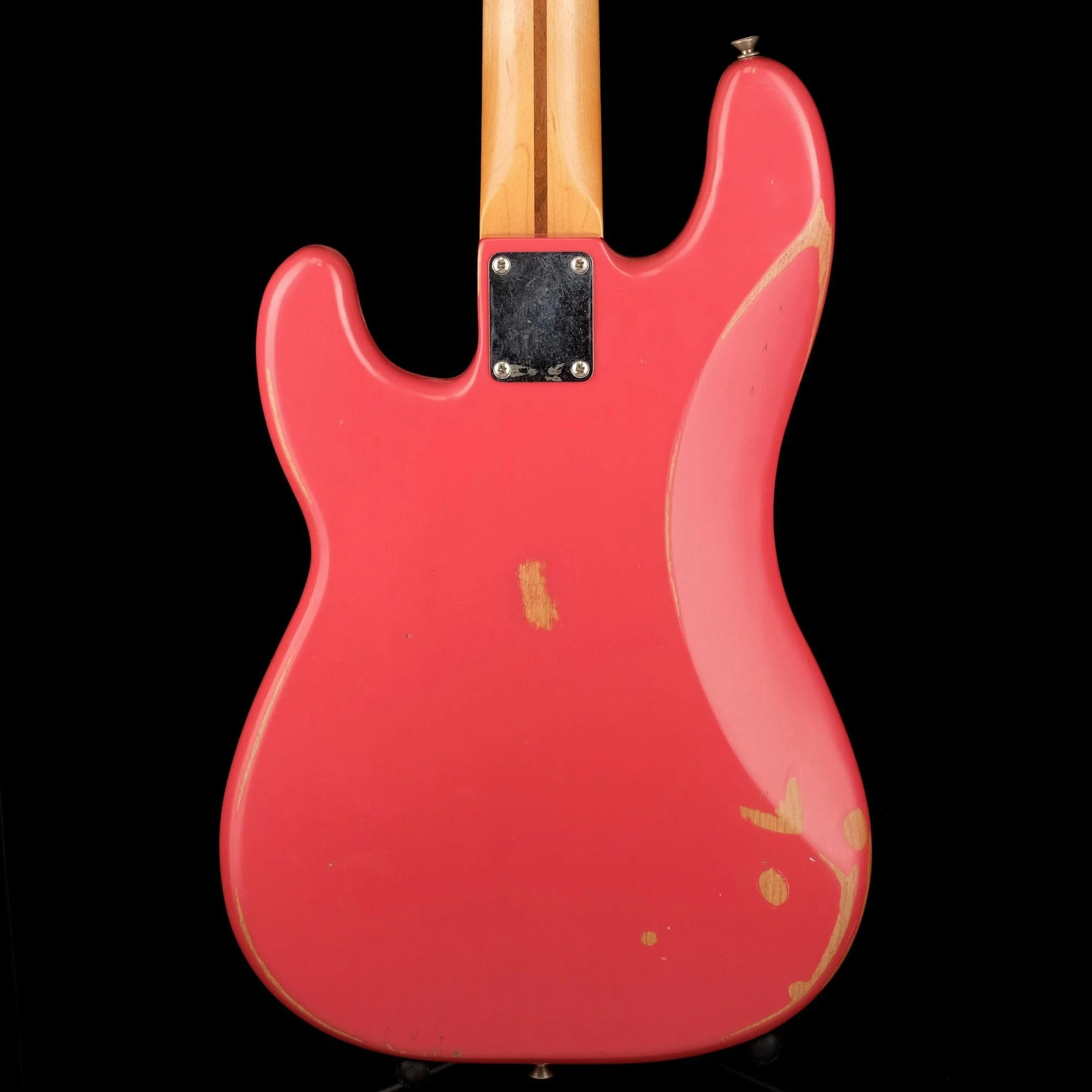 Used Fender Roadworn 50's Precision Bass Fiesta Red with Case - Image 13